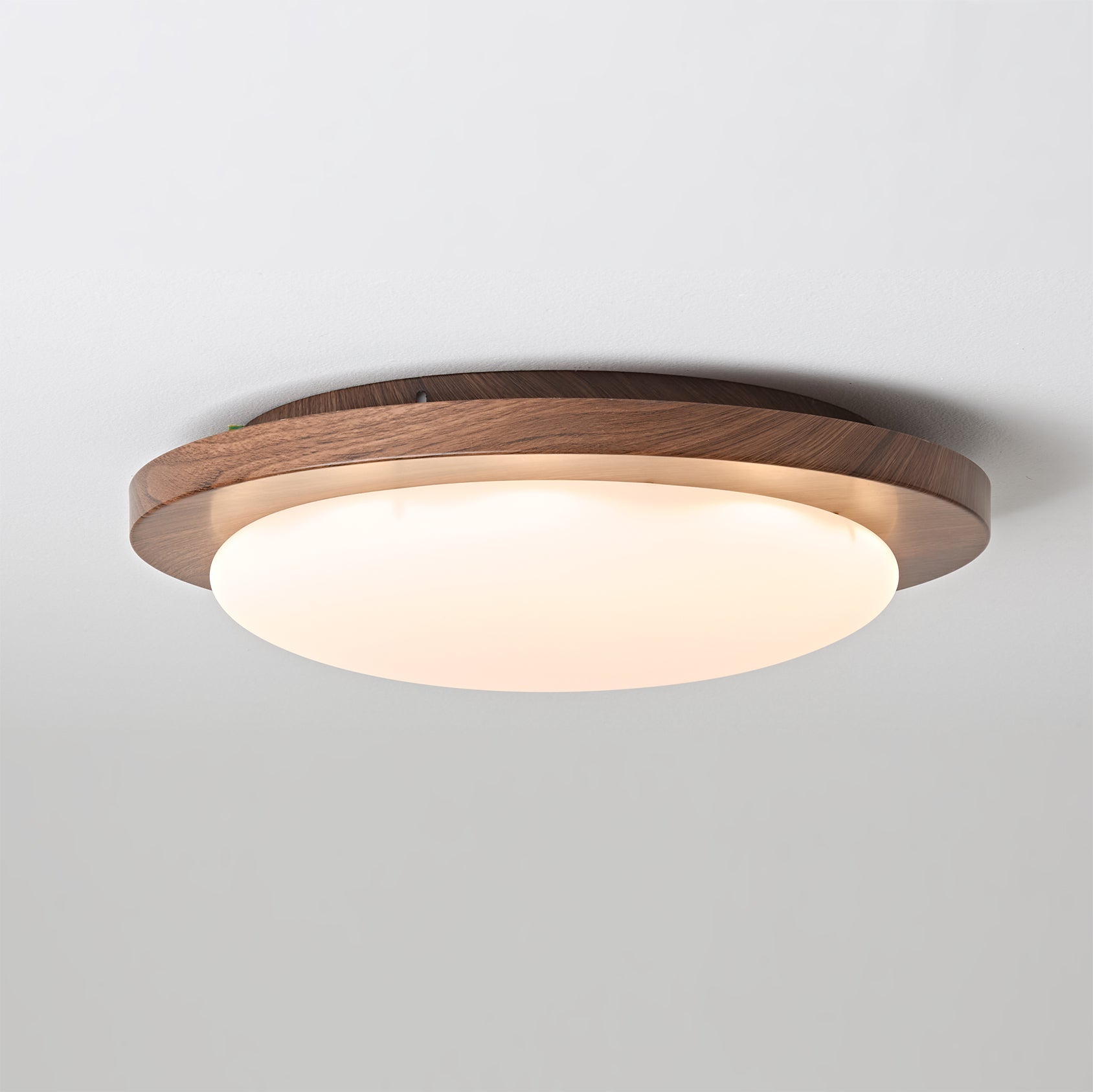 Bromo Ceiling Light against a plain white ceiling.