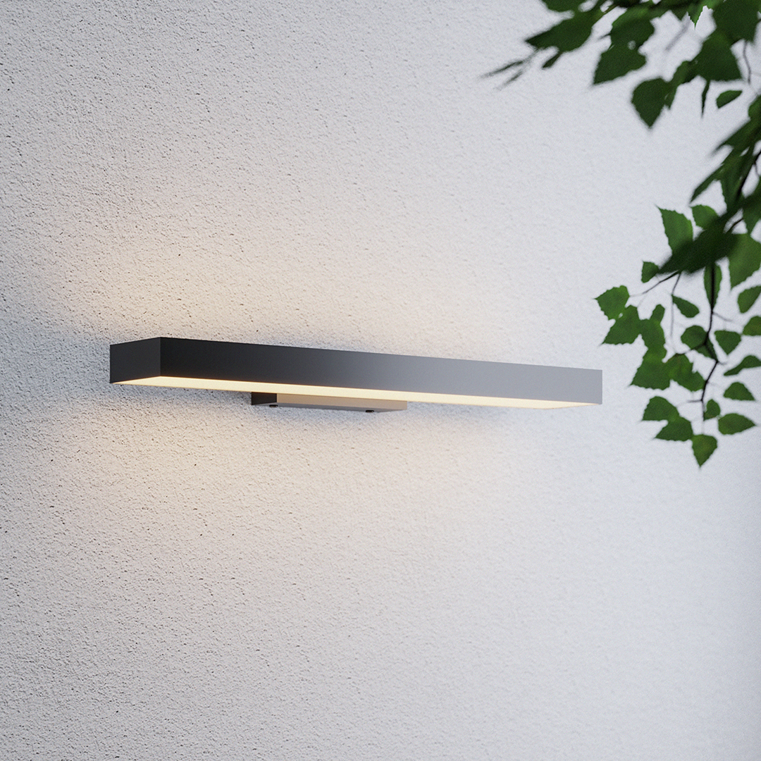 Wolf Motion Sensor Stainless Steel Outdoor Wall Light