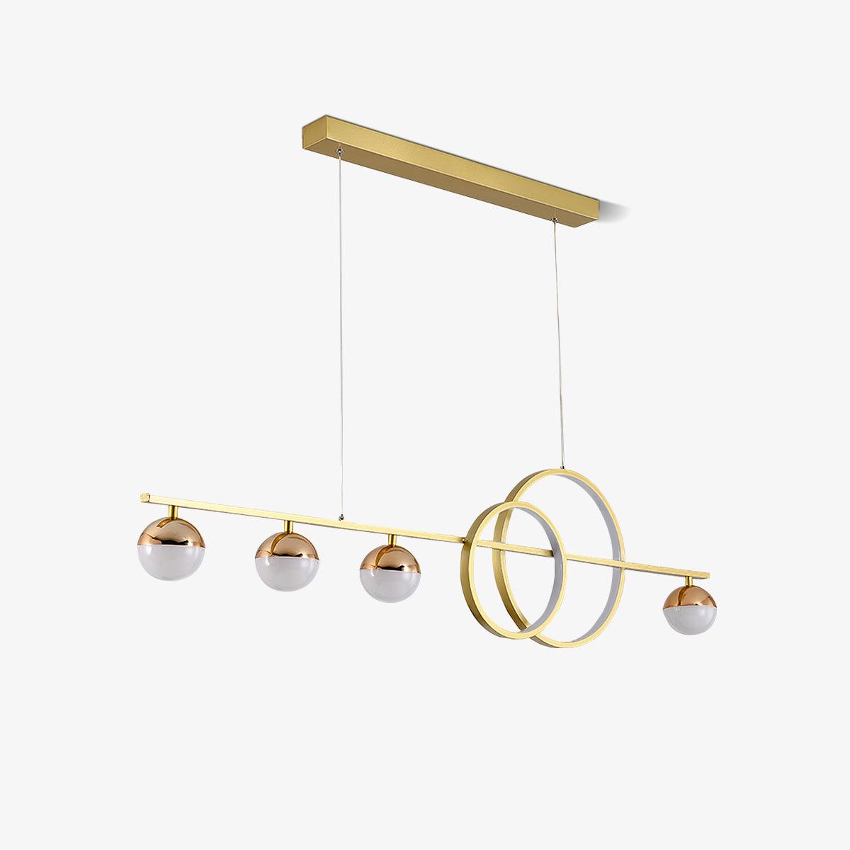 Aviniel Contemporary Brass Pendant Light-Neutral Decor