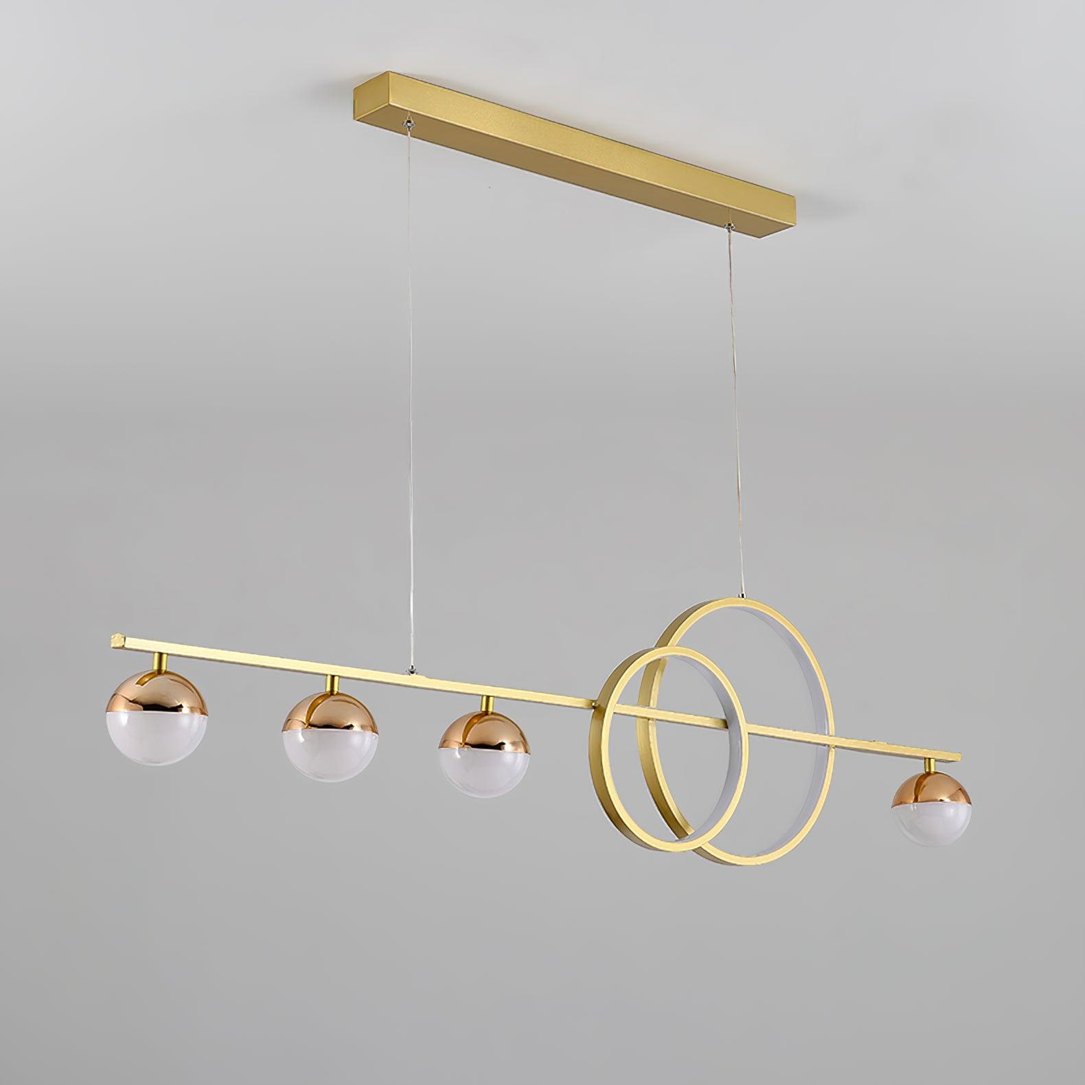 Aviniel Contemporary Brass Pendant Light-Neutral Decor