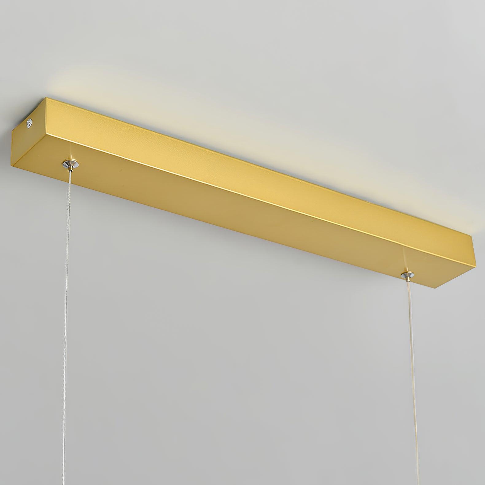 Aviniel Contemporary Brass Pendant Light-Neutral Decor