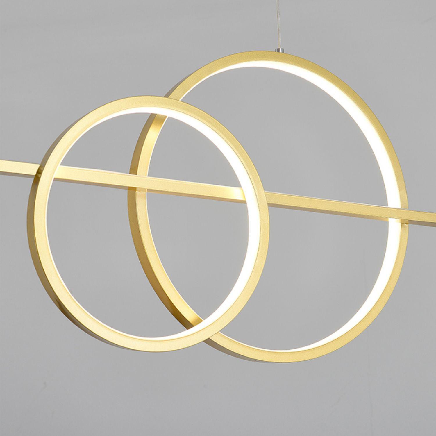 Aviniel Contemporary Brass Pendant Light-Neutral Decor