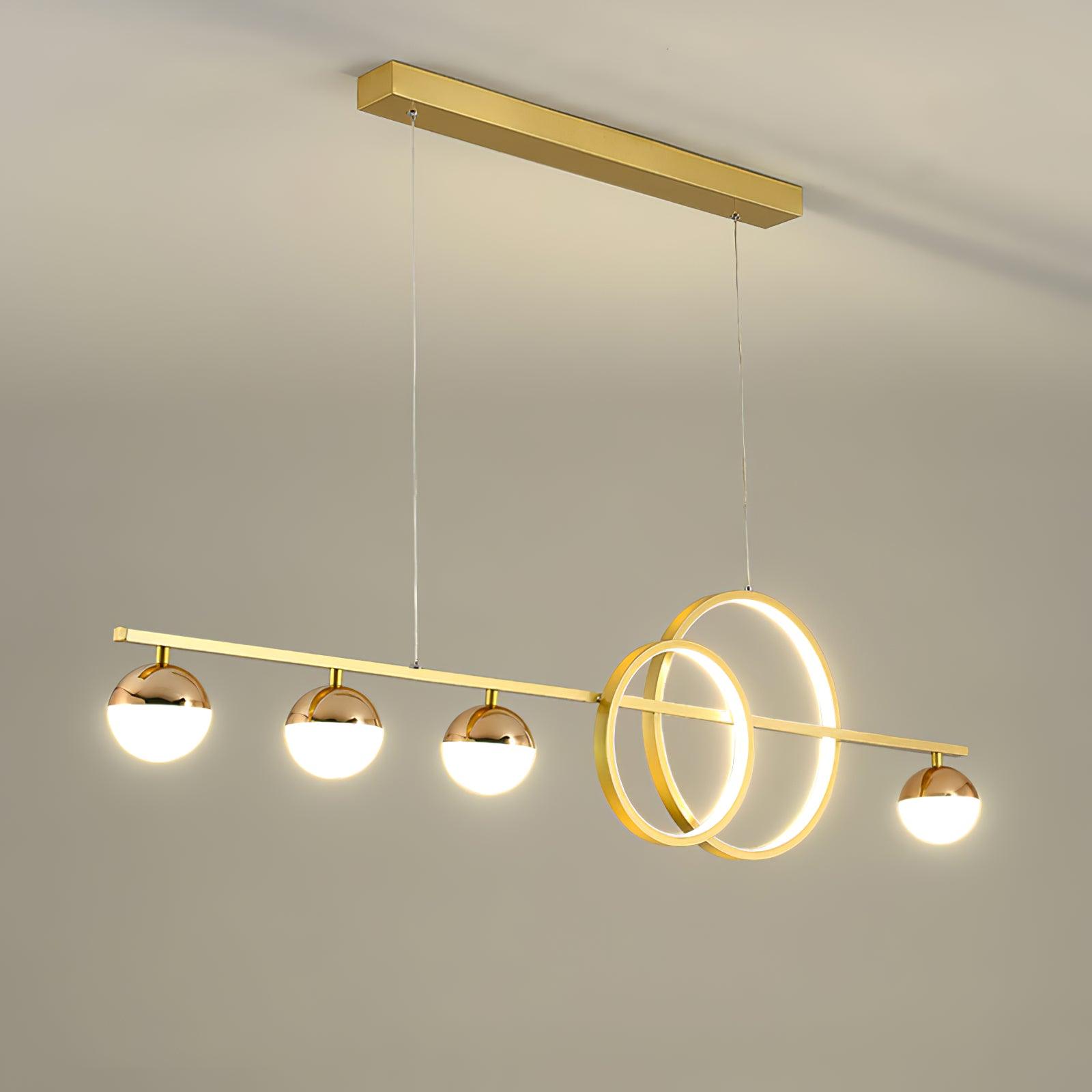 Aviniel Contemporary Brass Pendant Light-Neutral Decor