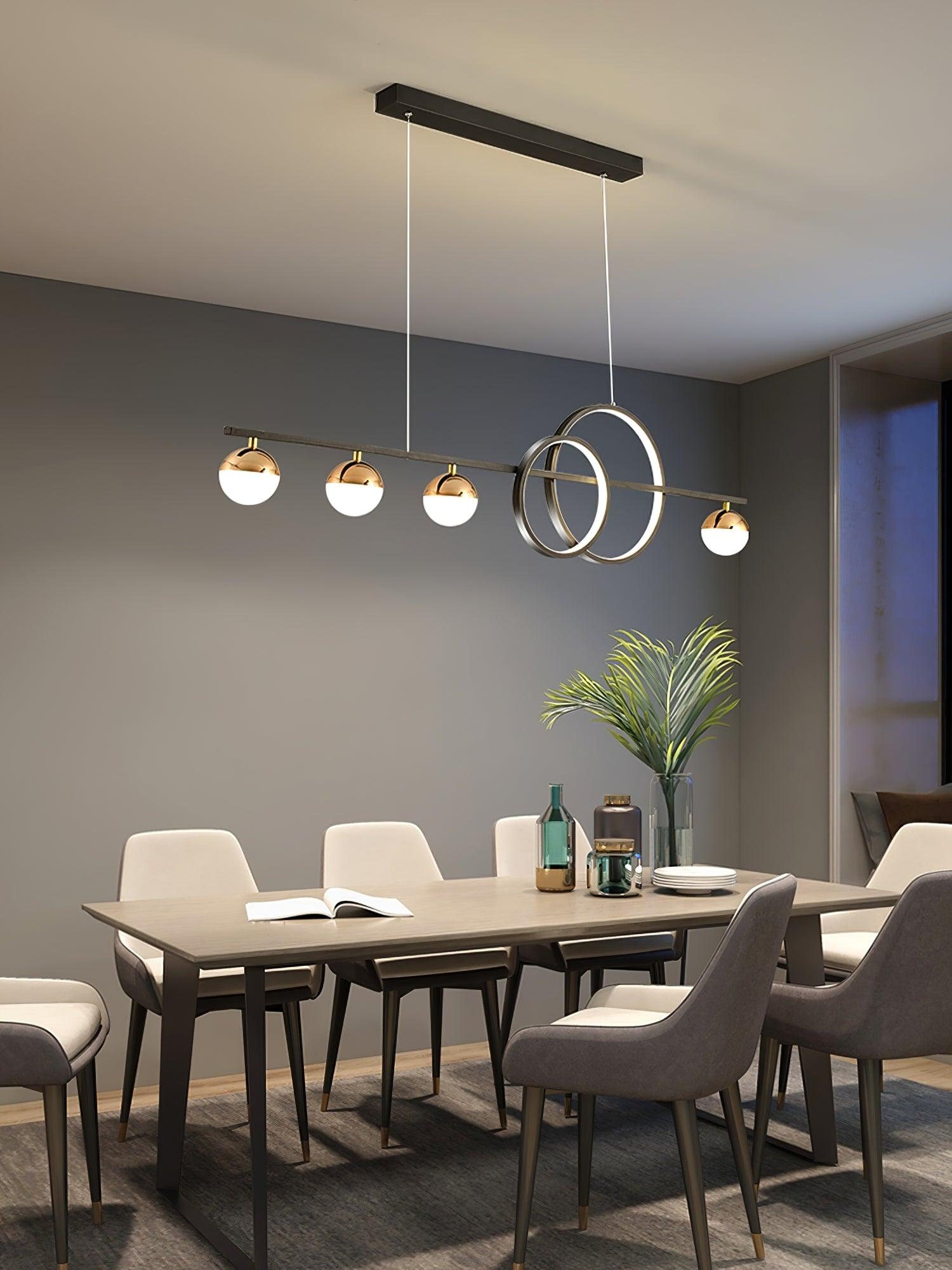 Aviniel Contemporary Brass Pendant Light-Neutral Decor