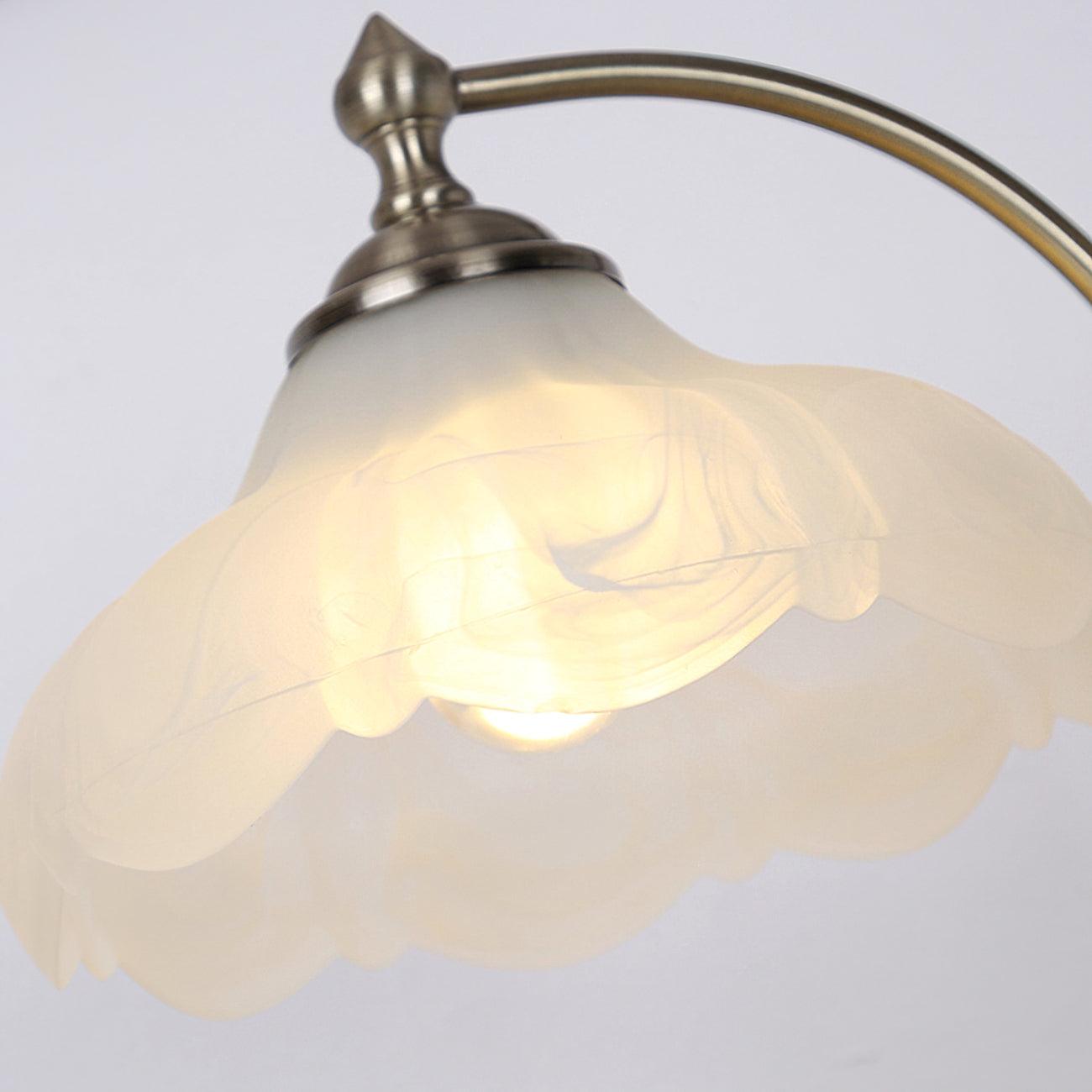 Flora Retro Flower Table Lamp-Neutral Decor