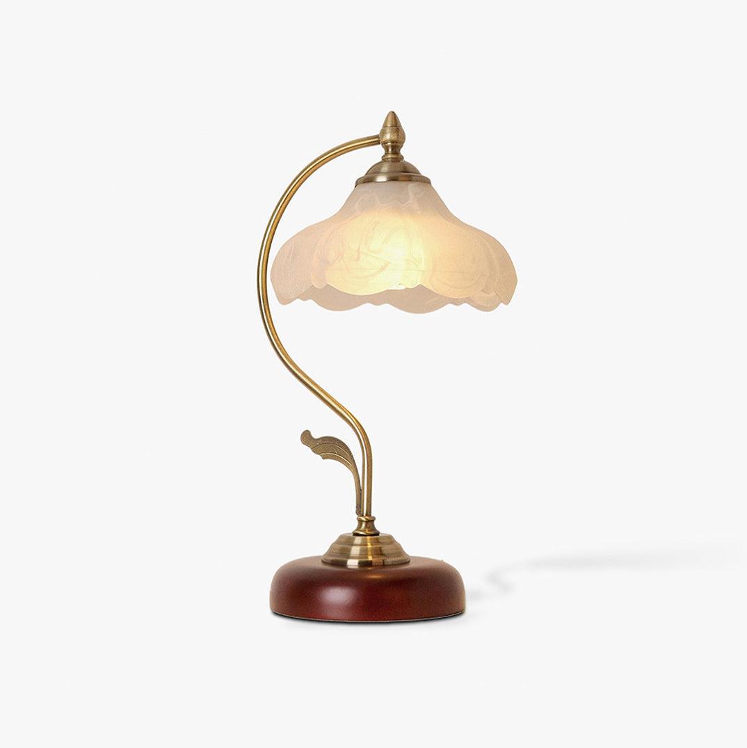 Flora Retro Flower Table Lamp-Neutral Decor