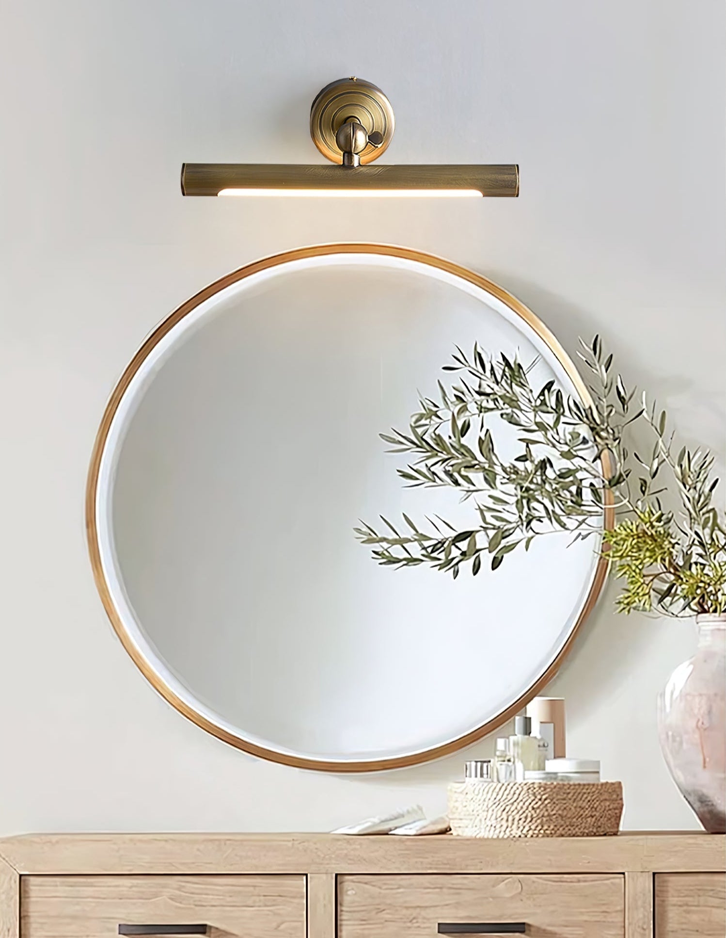 Novara Vanity Wall Light-Neutral Decor