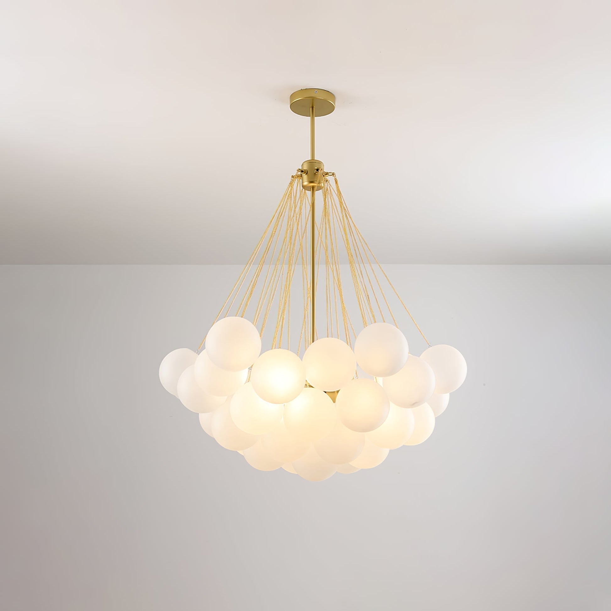 Fayne Glass Globe Pendant Light Bubble - Neutralighting