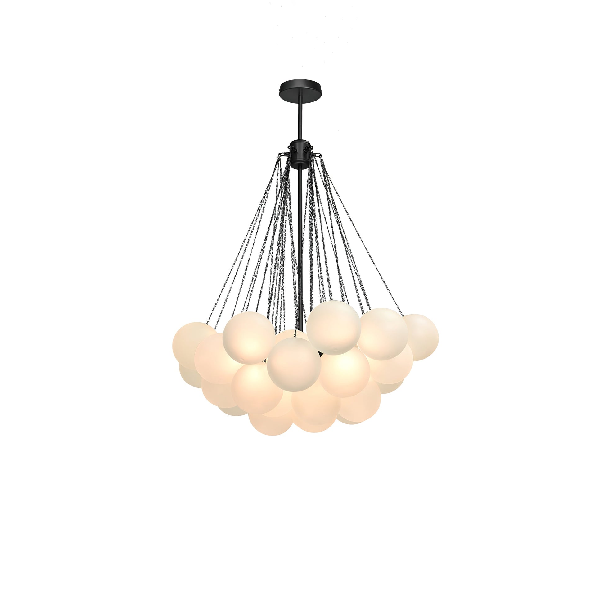 Fayne Glass Globe Pendant Light Bubble - Neutralighting