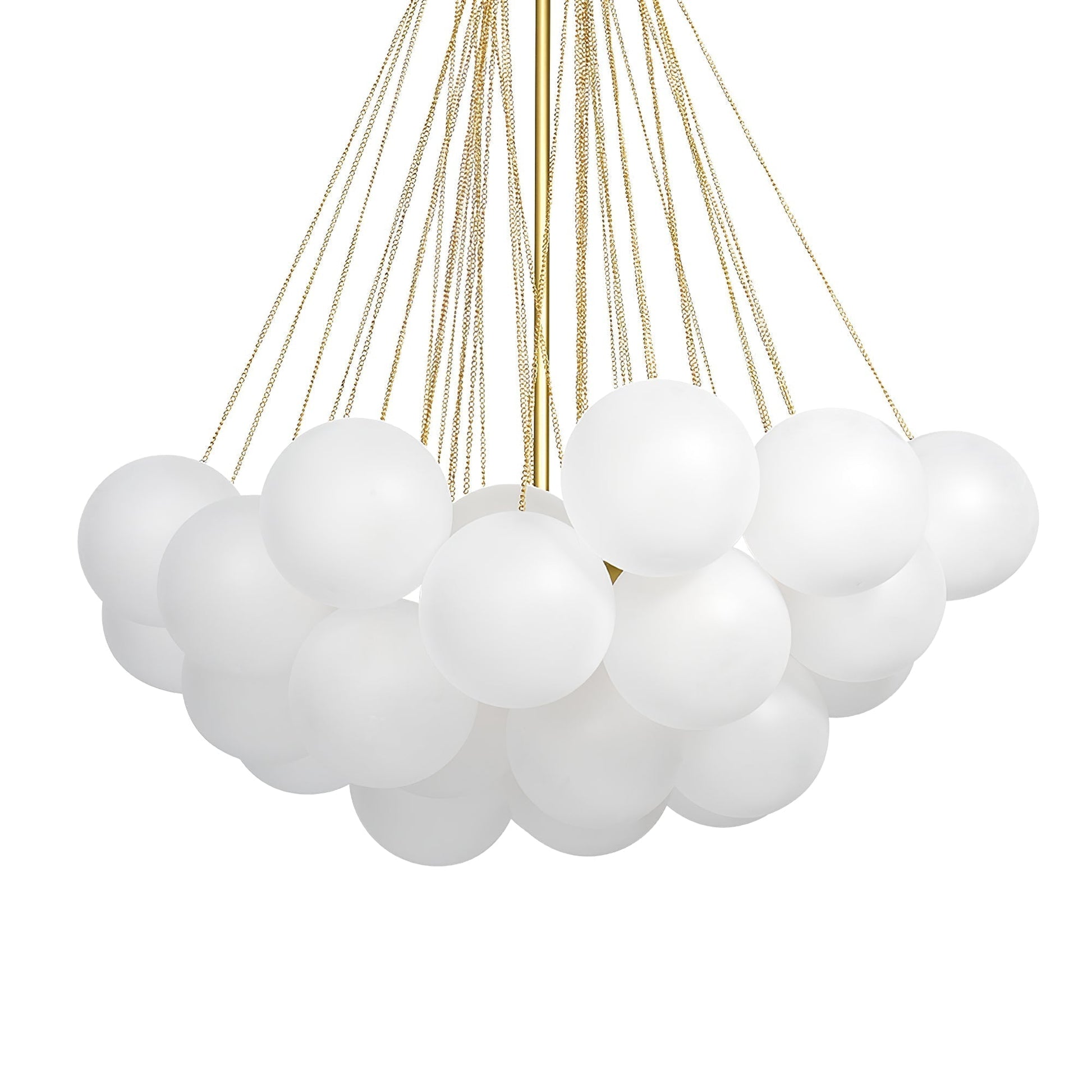 Fayne Glass Globe Pendant Light Bubble - Neutralighting