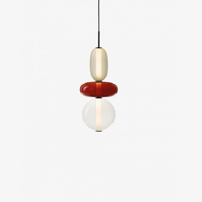 Daelen Glass Acrylic Artistic Pendant Light-Neutral Decor