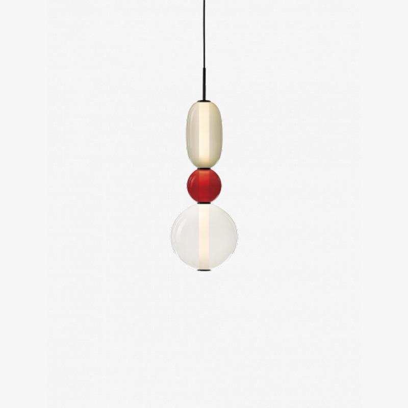 Daelen Glass Acrylic Artistic Pendant Light-Neutral Decor