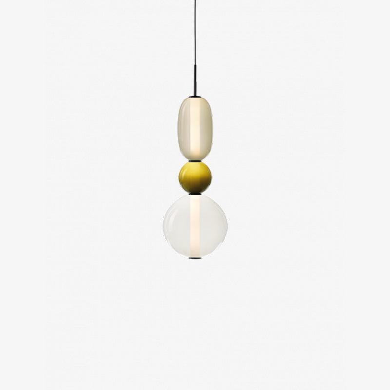 Daelen Glass Acrylic Artistic Pendant Light-Neutral Decor