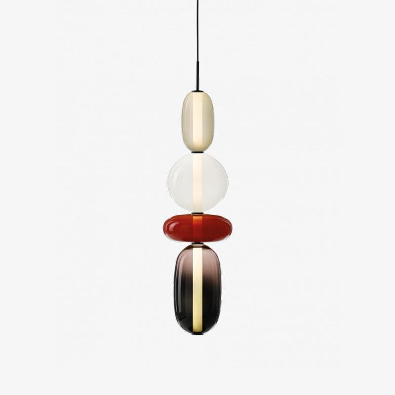 Daelen Glass Acrylic Artistic Pendant Light-Neutral Decor