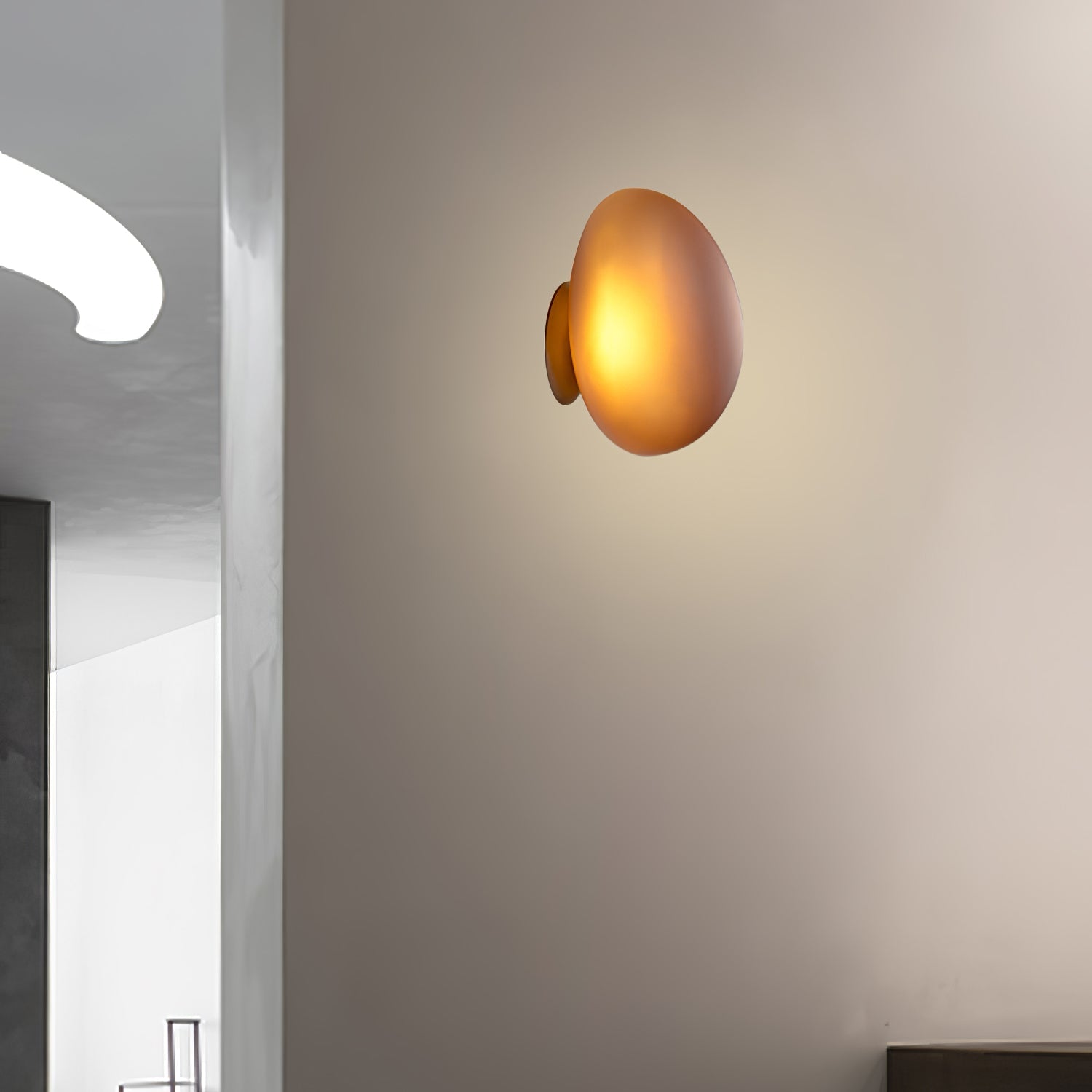Lustra Wall Lamp Bubble Glass-Neutral Decor