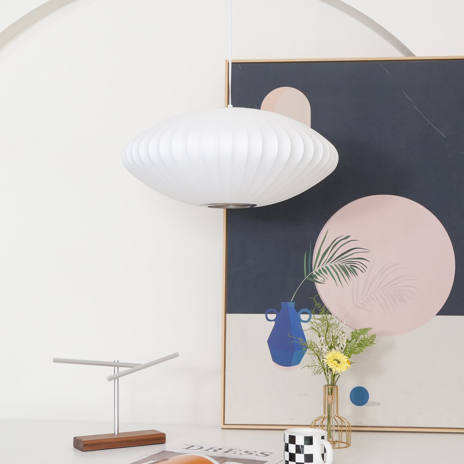 Lustra Pendant Lamp Bubble Geometric-Neutral Decor