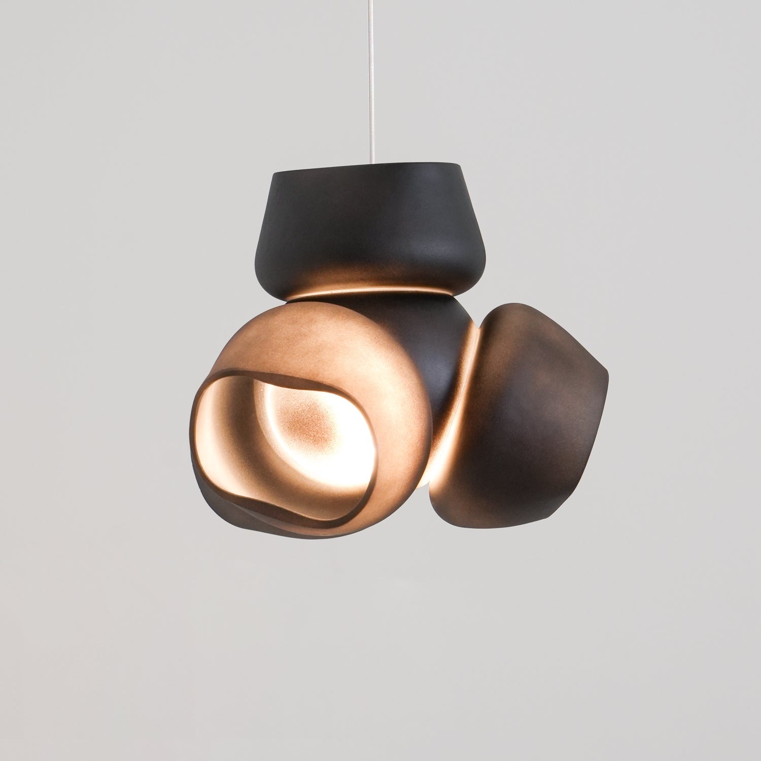 Ursa Bubbles Cluster Glass Pendant Light-Neutral Decor