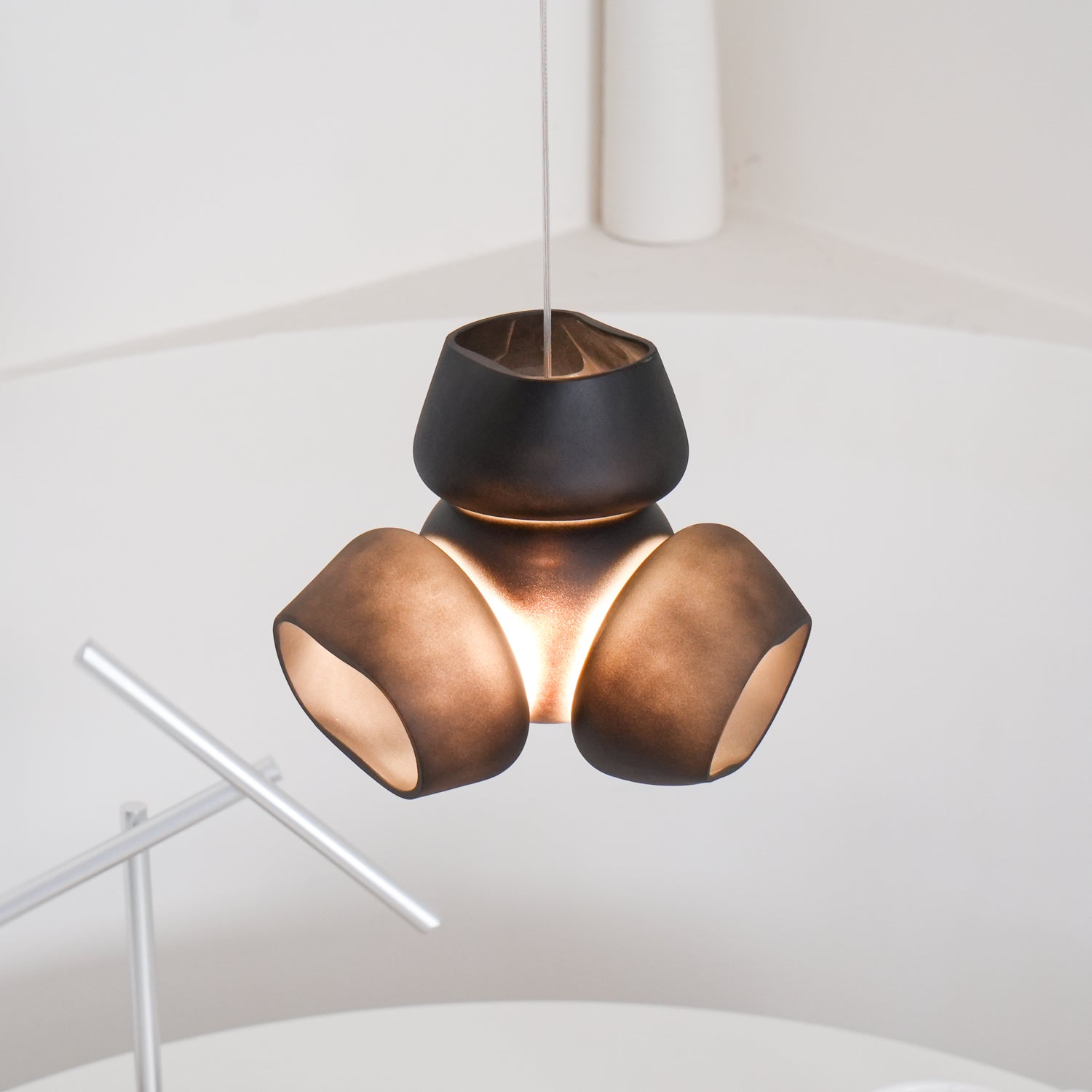 Ursa Bubbles Cluster Glass Pendant Light-Neutral Decor
