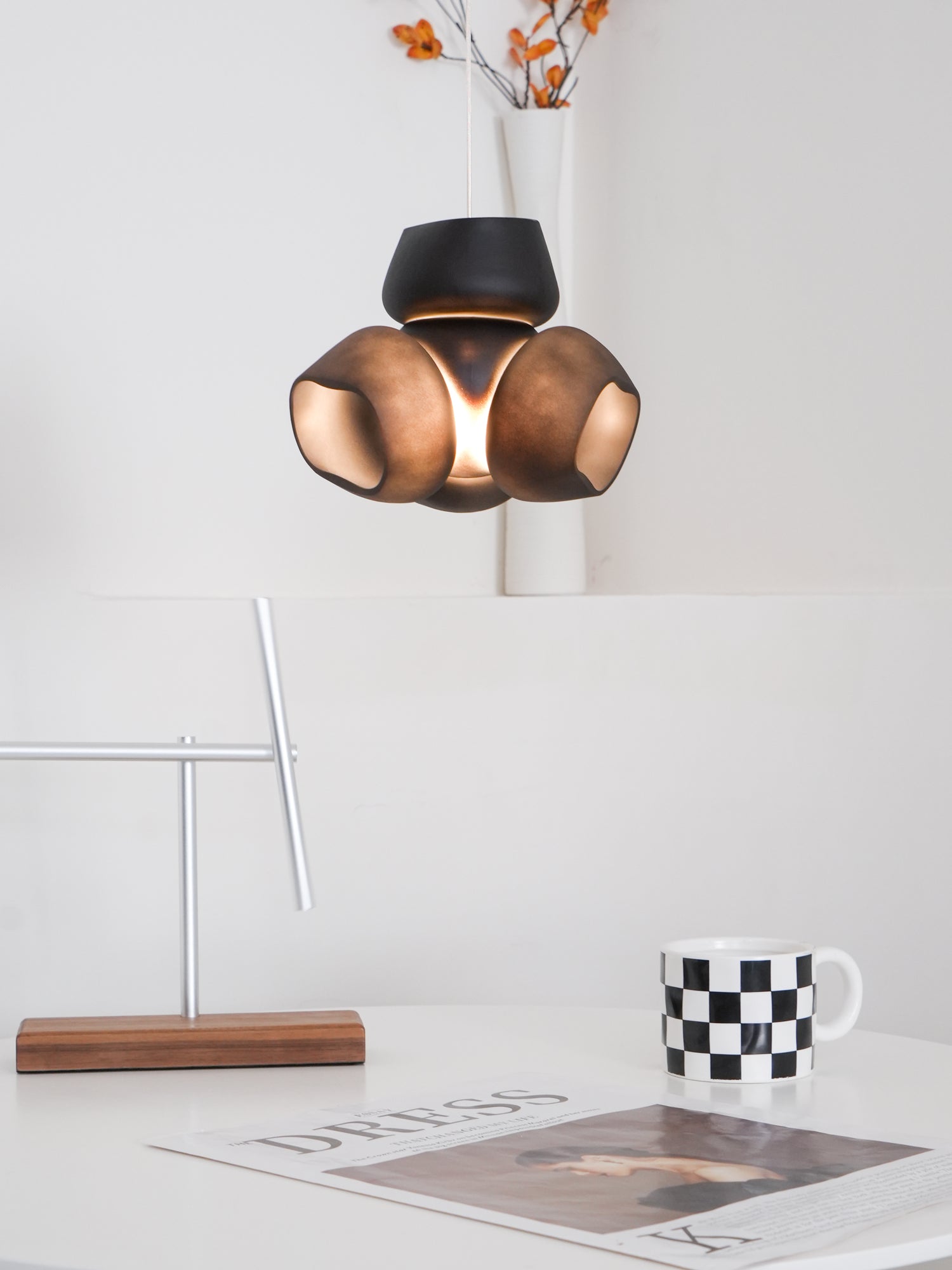 Ursa Bubbles Cluster Glass Pendant Light-Neutral Decor