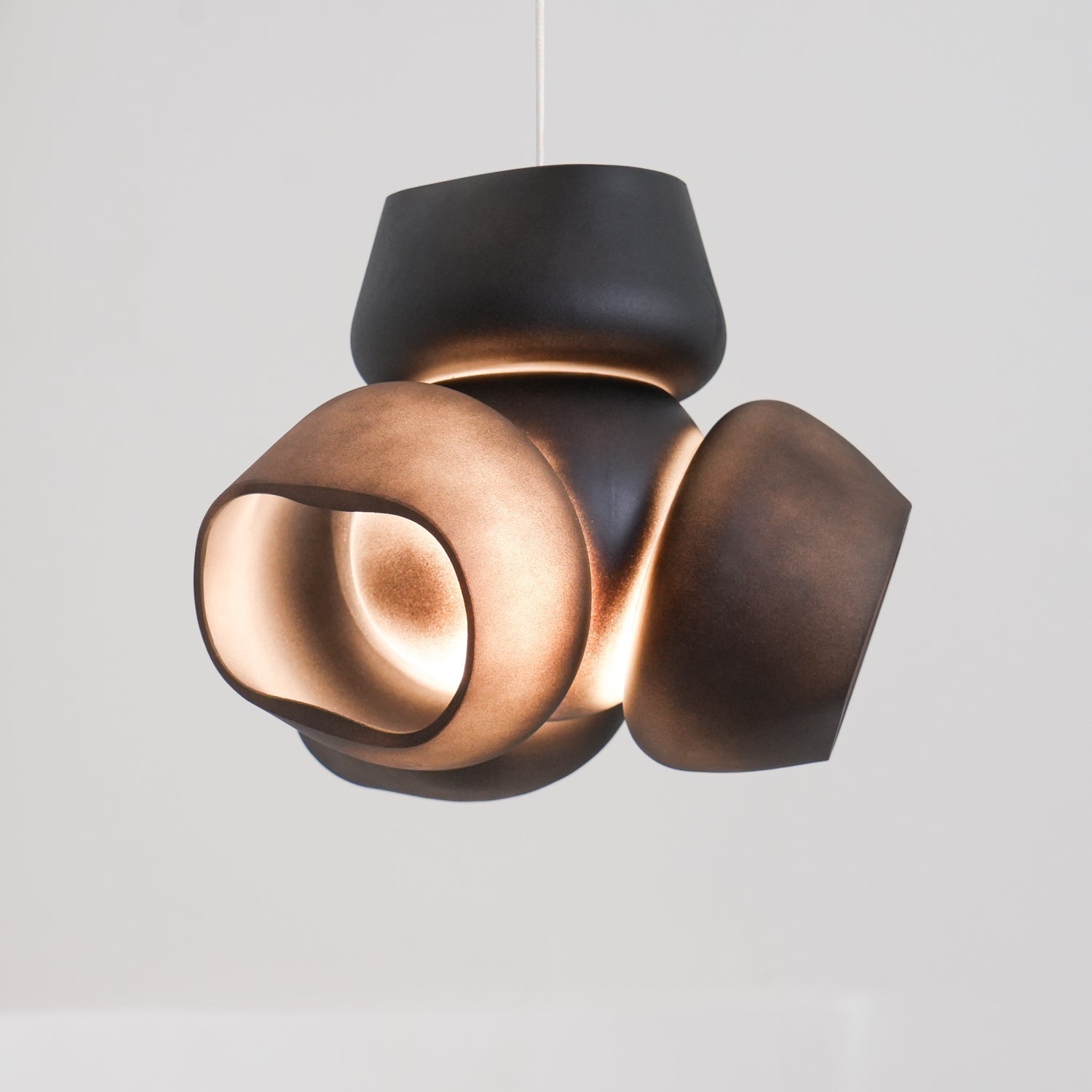 Ursa Bubbles Cluster Glass Pendant Light-Neutral Decor