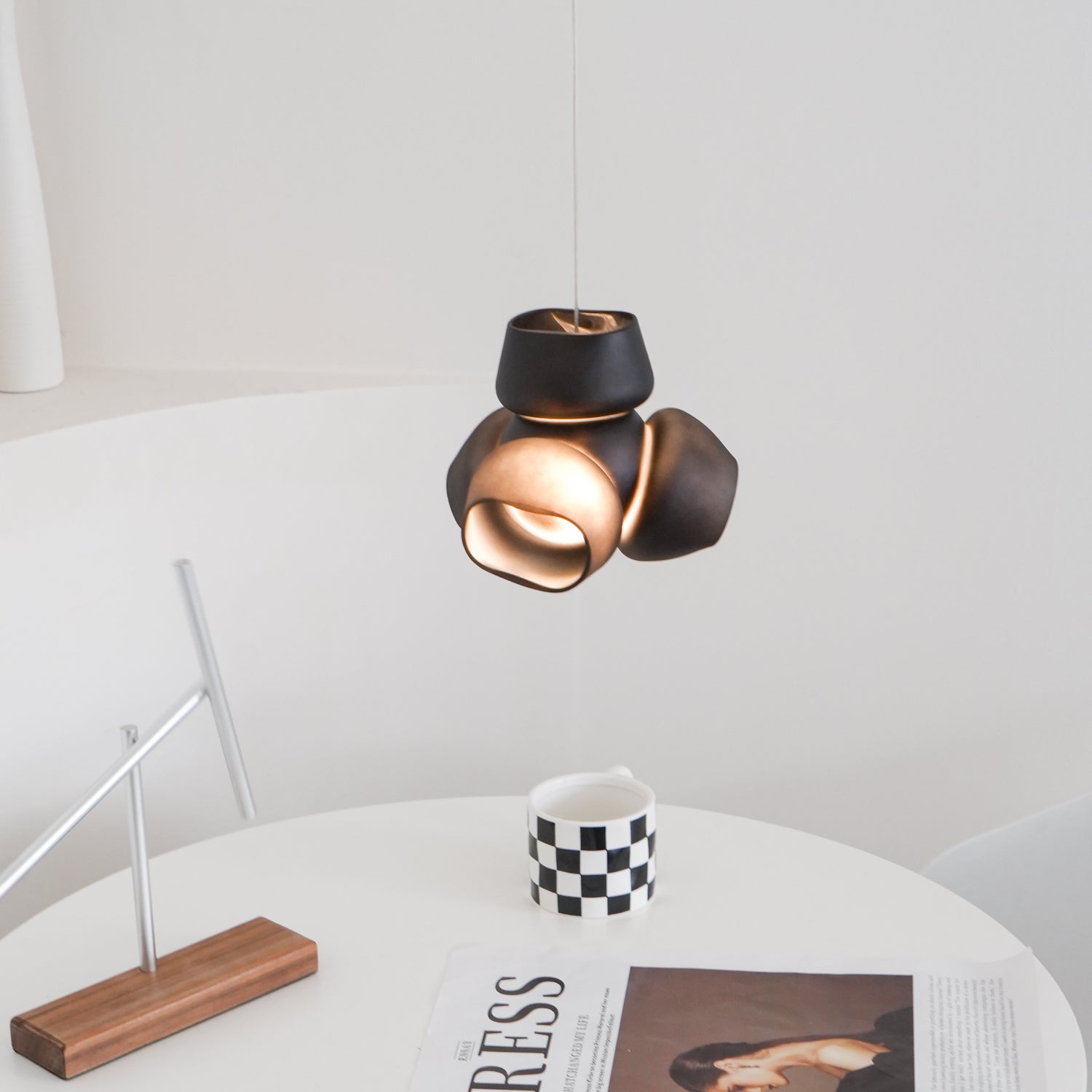 Ursa Bubbles Cluster Glass Pendant Light-Neutral Decor