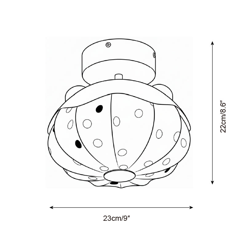 Rosalie Flush Mount Ceiling Lamp