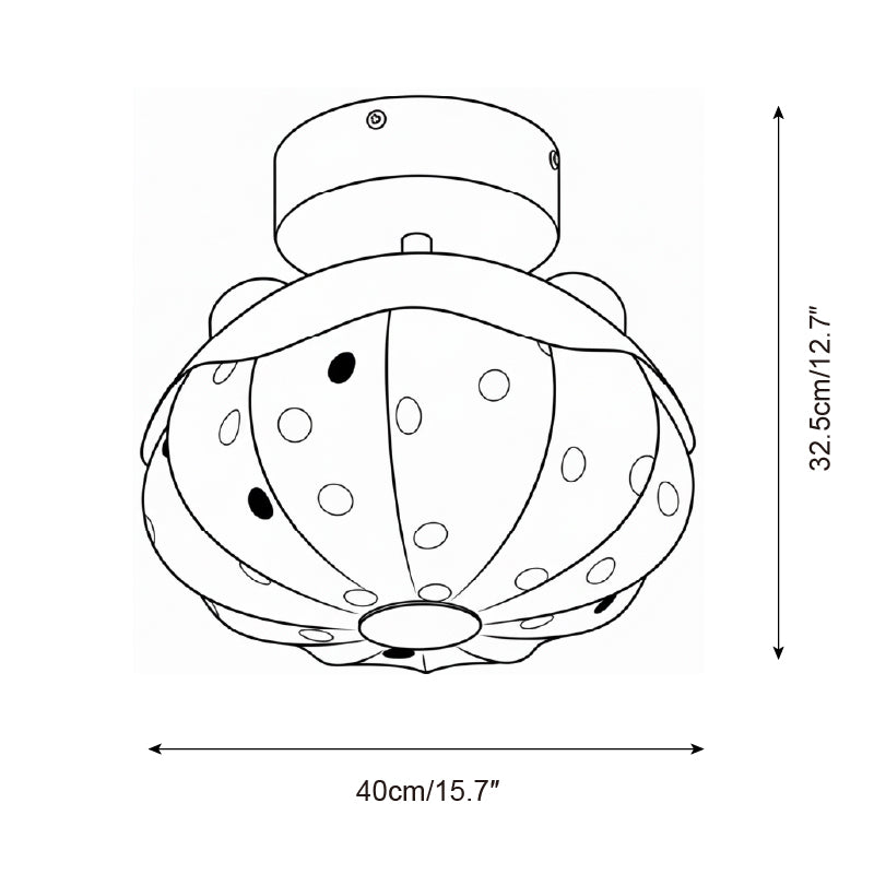 Rosalie Flush Mount Ceiling Lamp