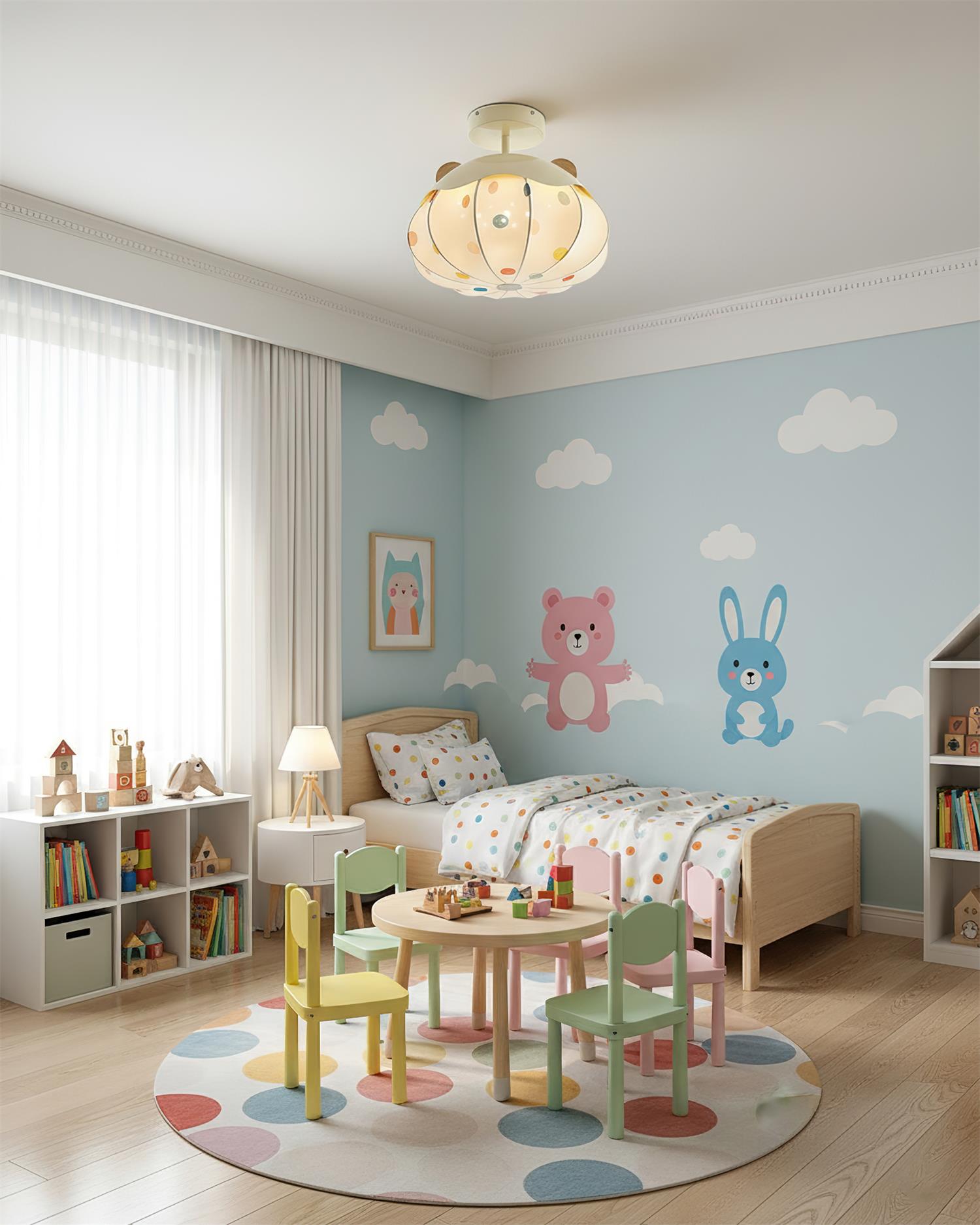 Rosalie Flush Mount Ceiling Lamp