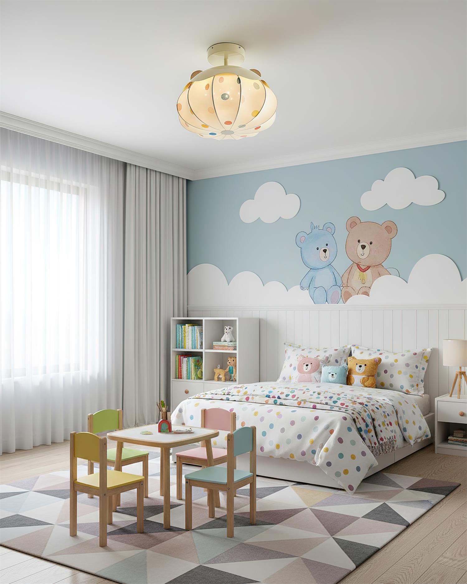 Rosalie Flush Mount Ceiling Lamp