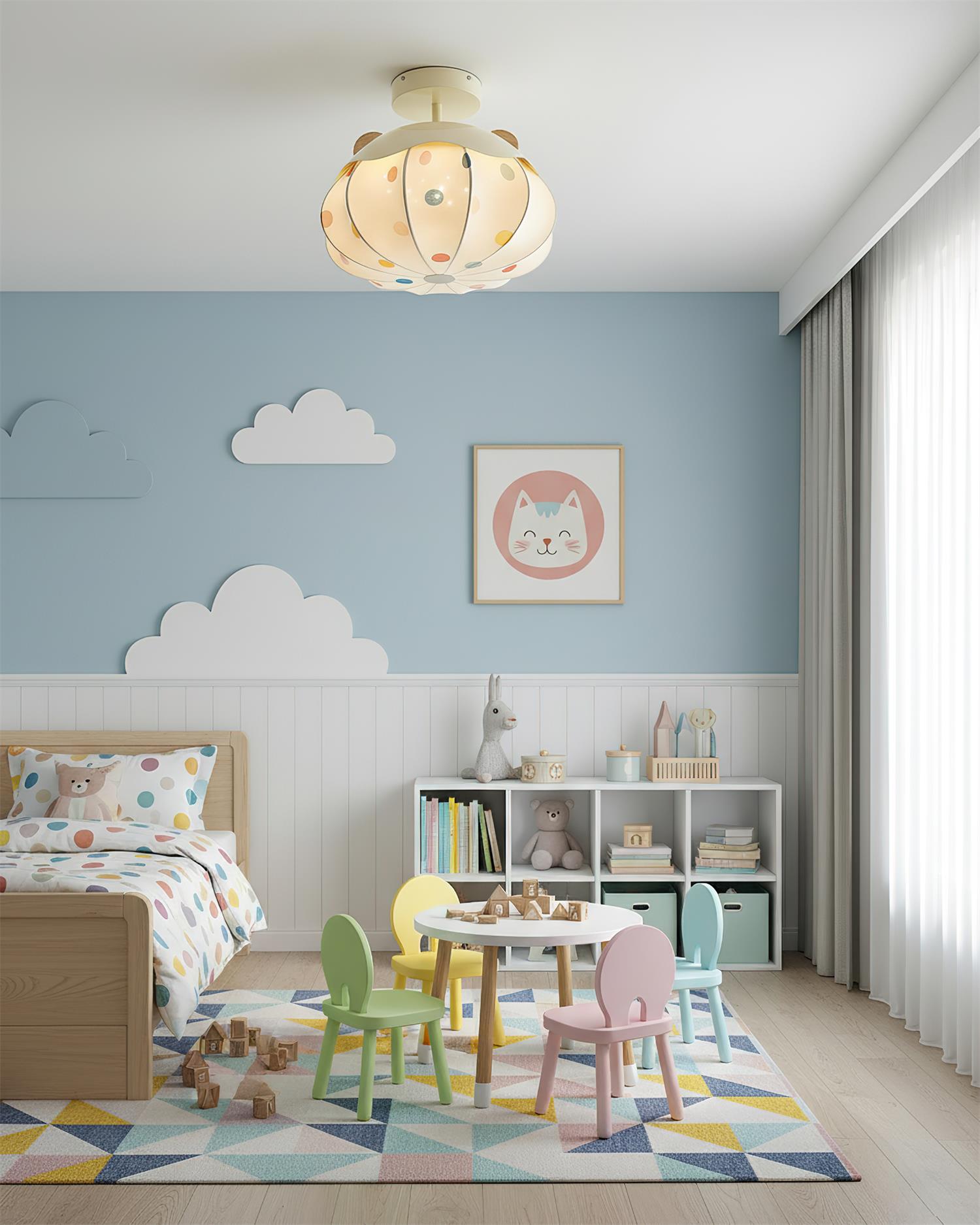 Rosalie Flush Mount Ceiling Lamp