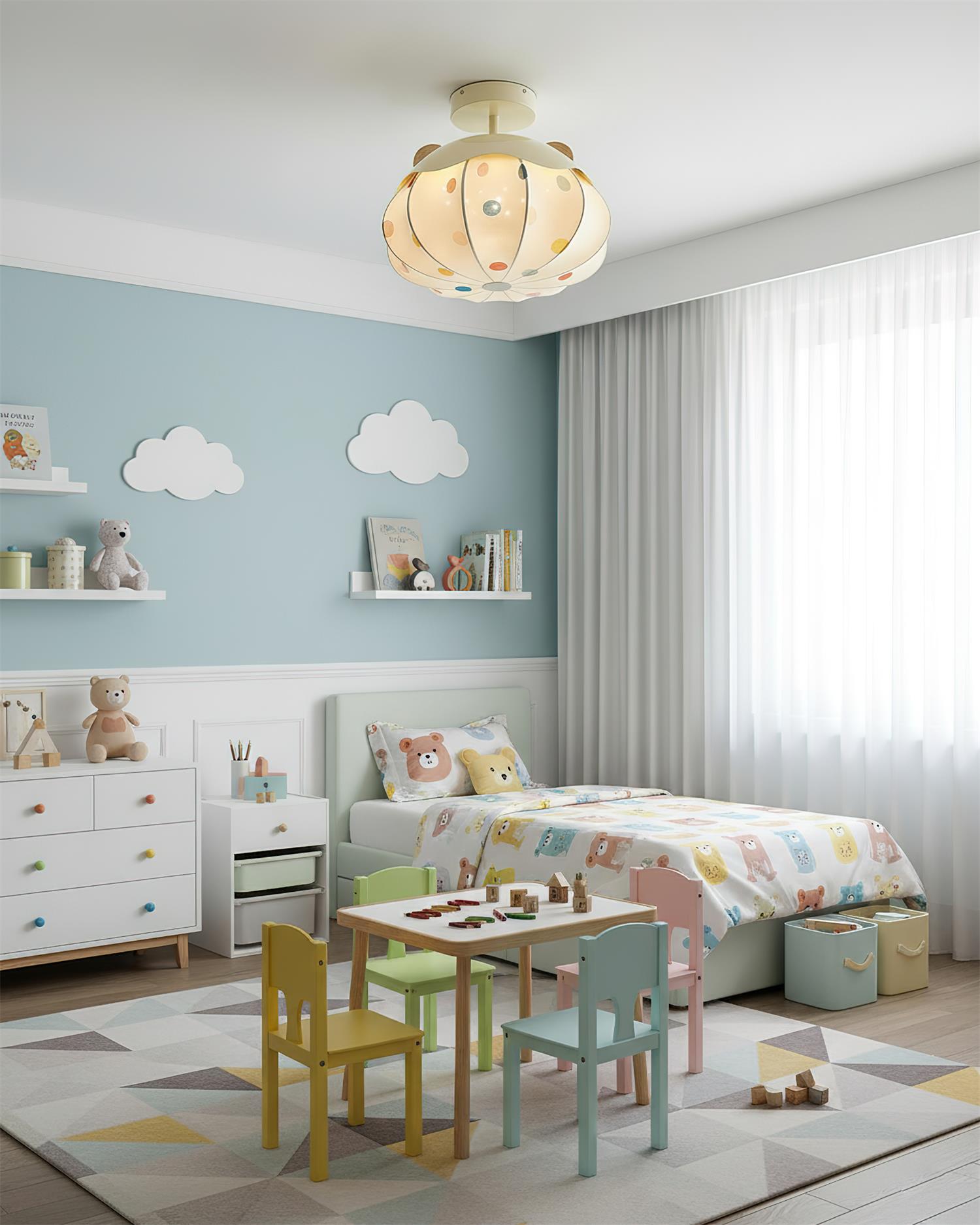 Rosalie Flush Mount Ceiling Lamp