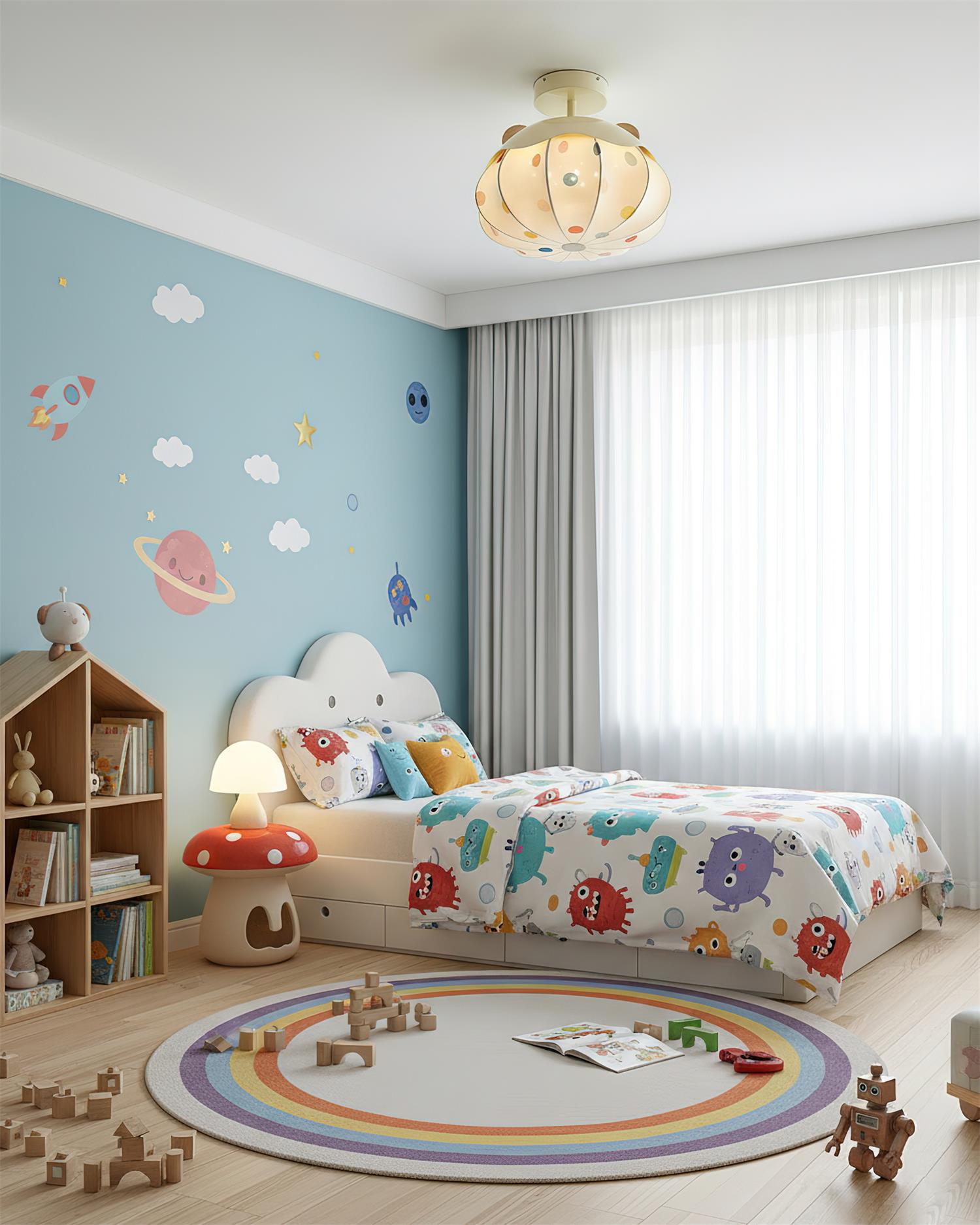 Rosalie Flush Mount Ceiling Lamp