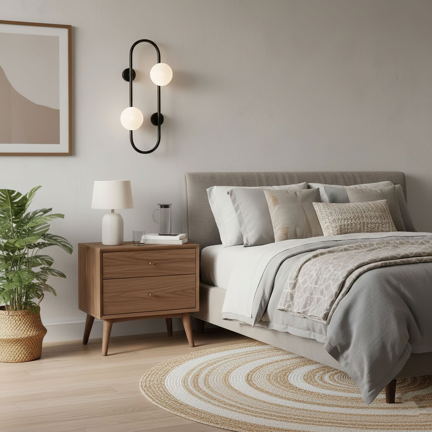 Buch Wall Lamp-Neutral Decor