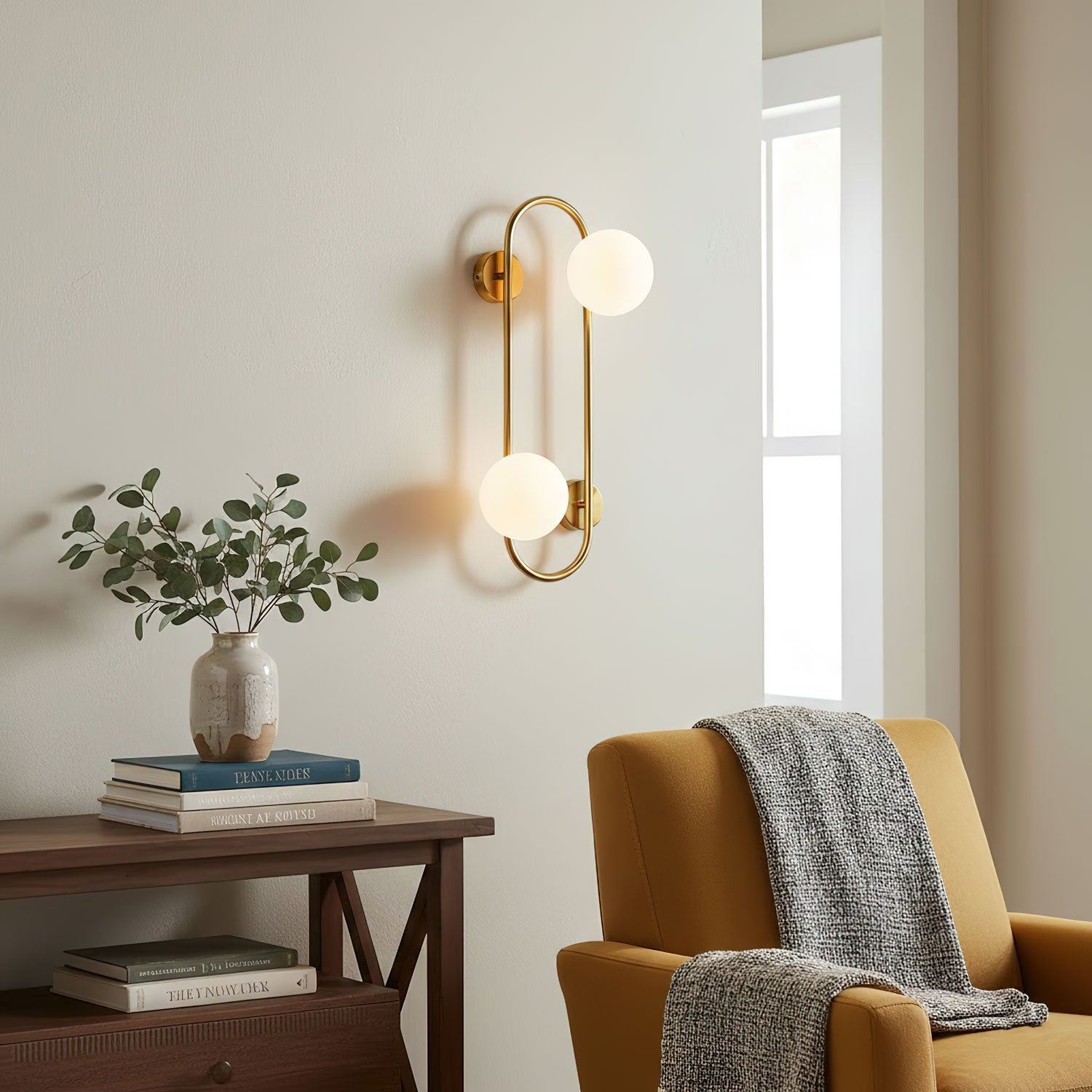Buch Wall Lamp-Neutral Decor