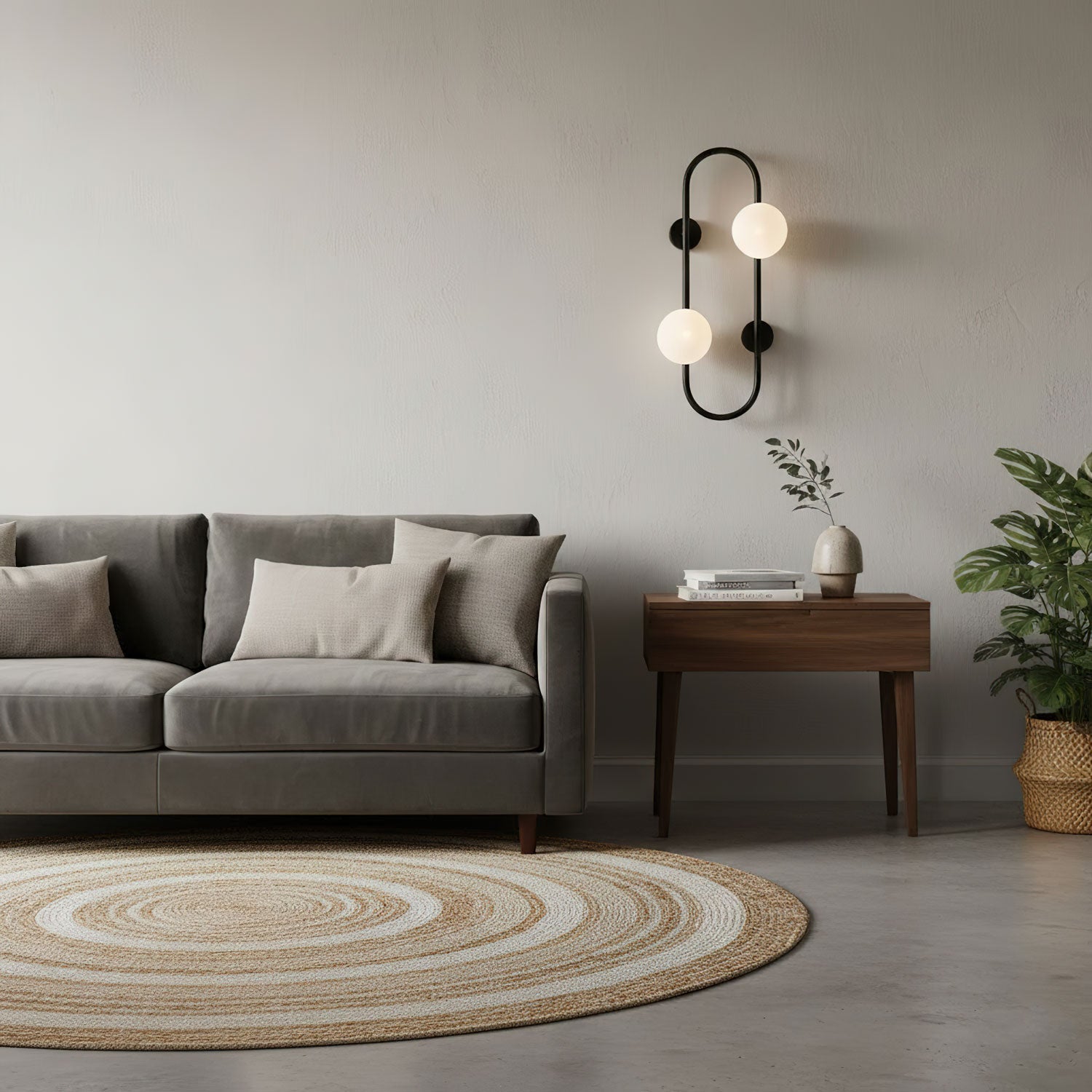 Buch Wall Lamp-Neutral Decor