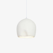 Nuo Pendant Lamp Plaster Rounded Dome Wabi Sabi-Neutral Decor