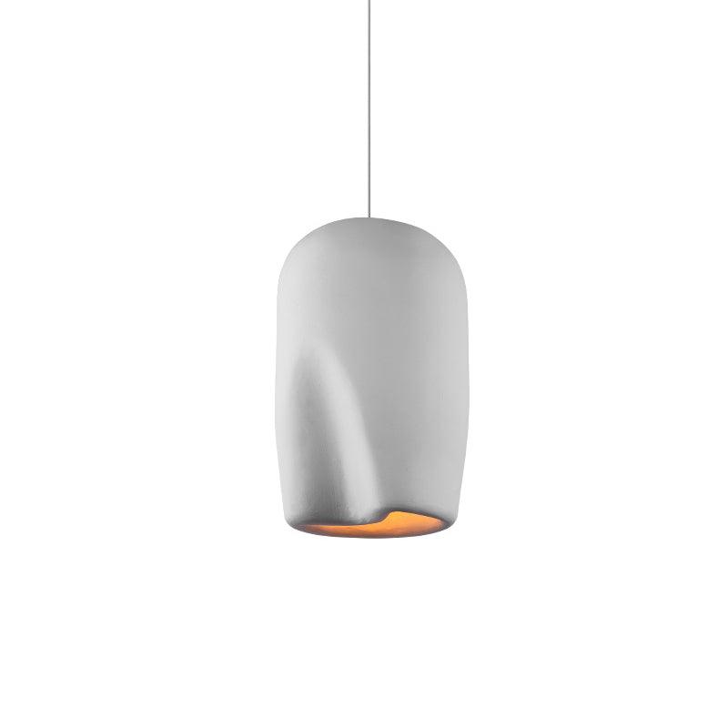 Nuo Pendant Lamp Plaster Rounded Dome Wabi Sabi-Neutral Decor