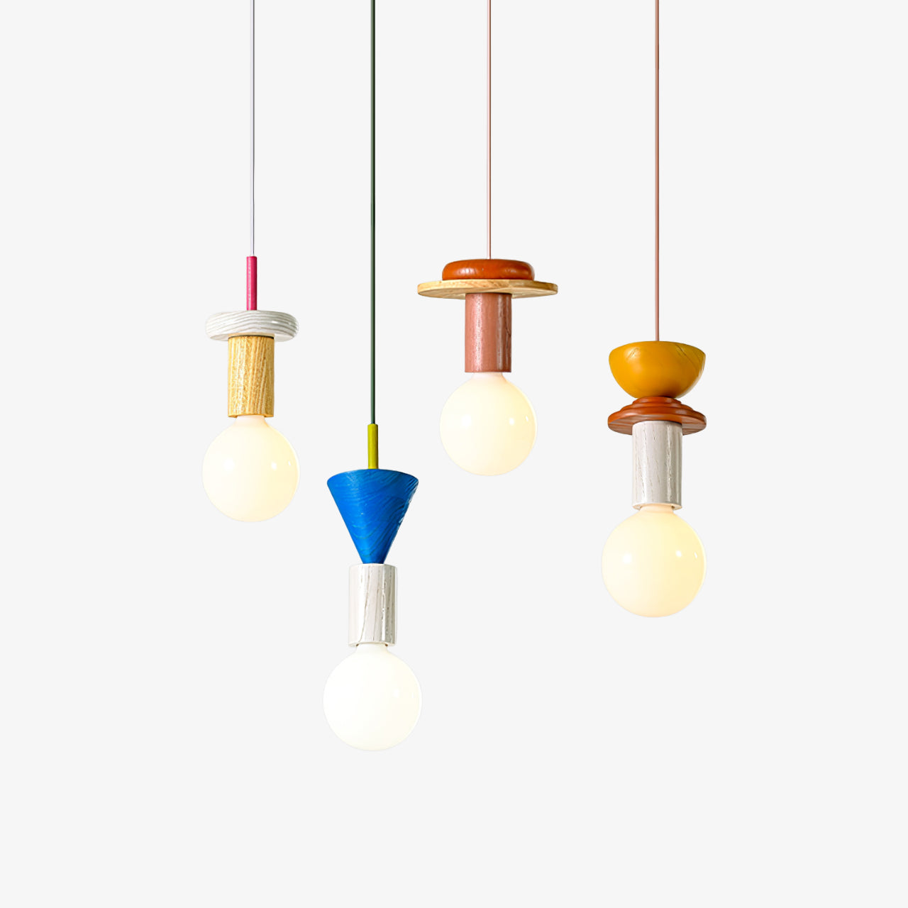 Gram Modern Wood Pendant Light-Neutral Decor