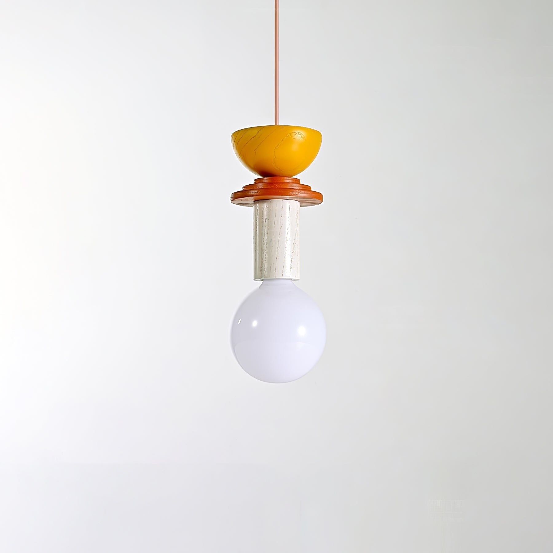 Gram Modern Wood Pendant Light-Neutral Decor