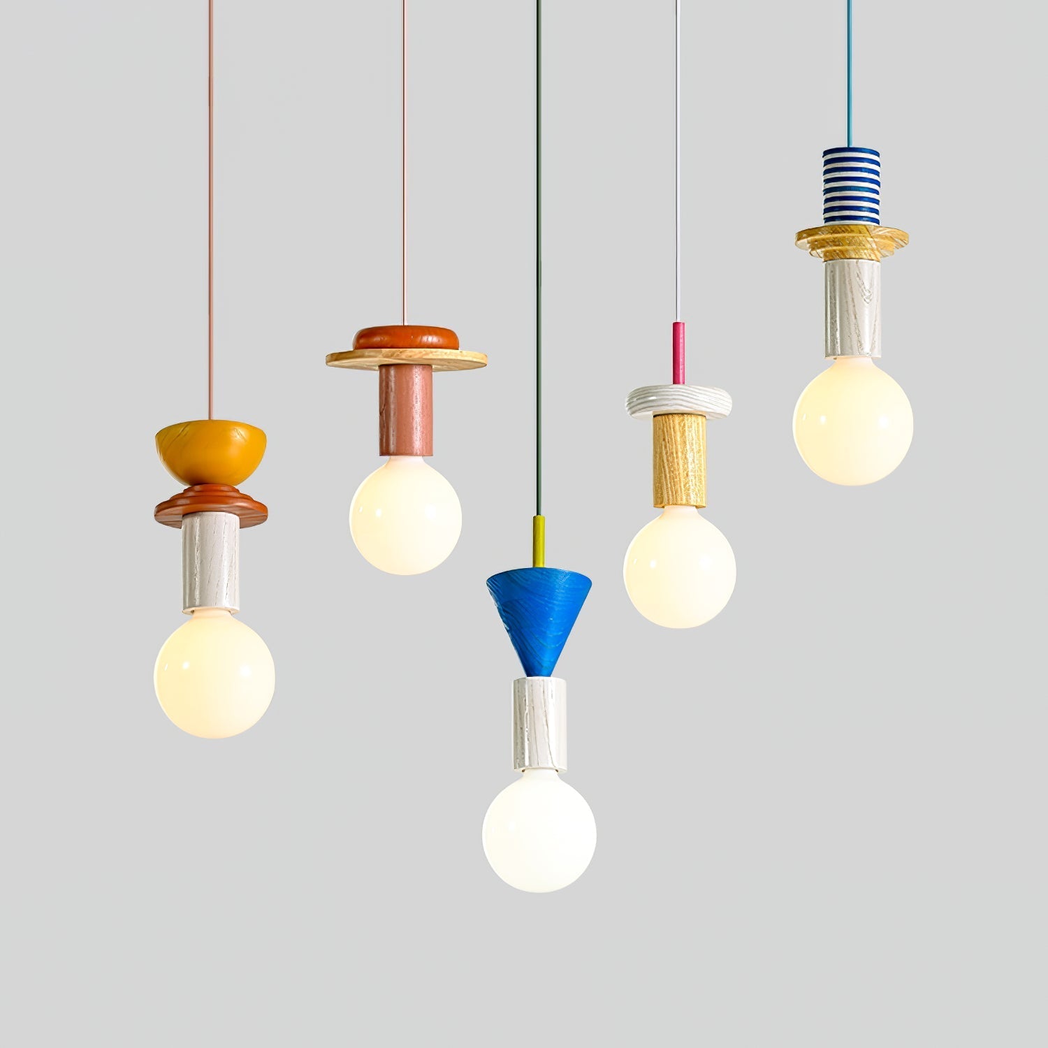 Gram Modern Wood Pendant Light-Neutral Decor