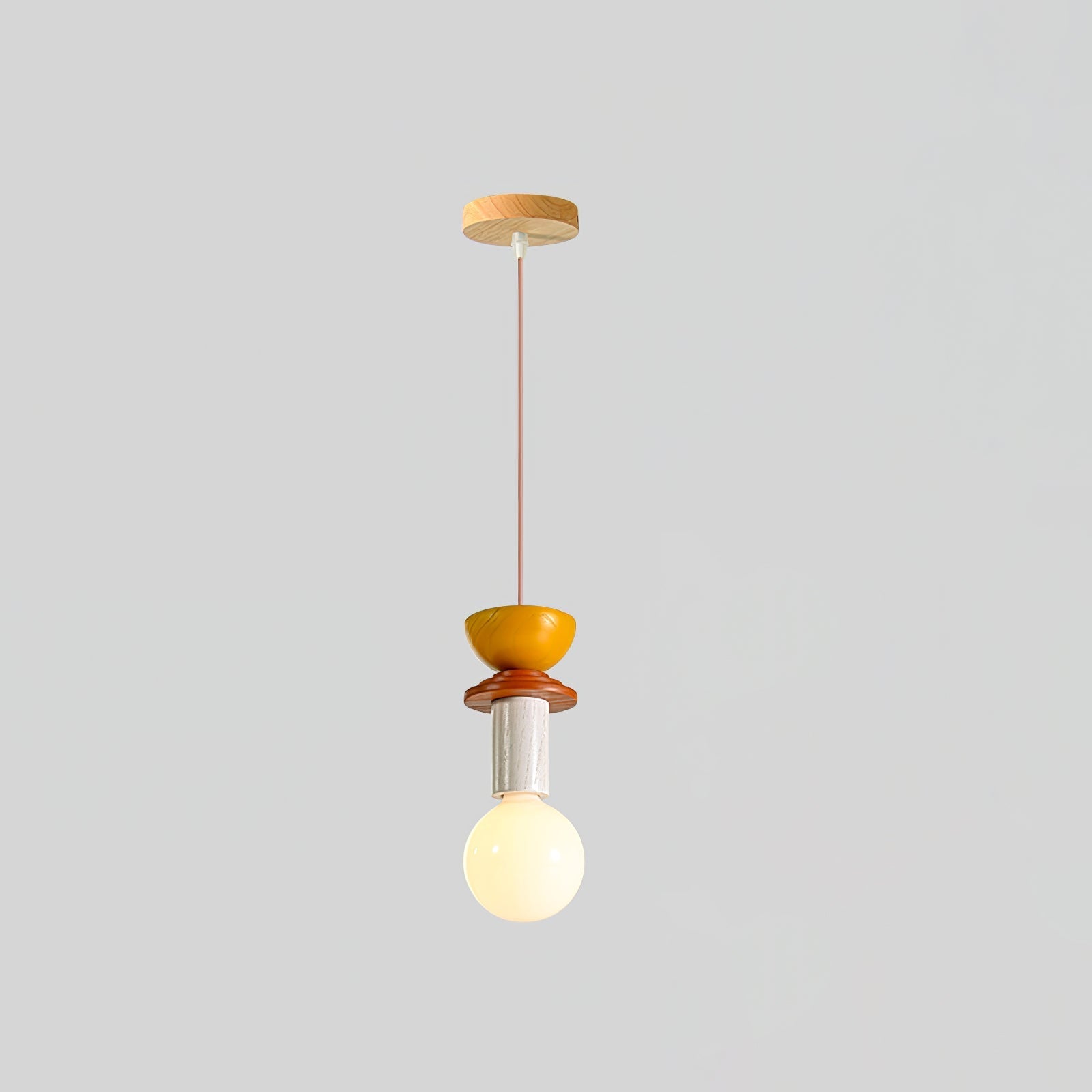 Gram Modern Wood Pendant Light-Neutral Decor