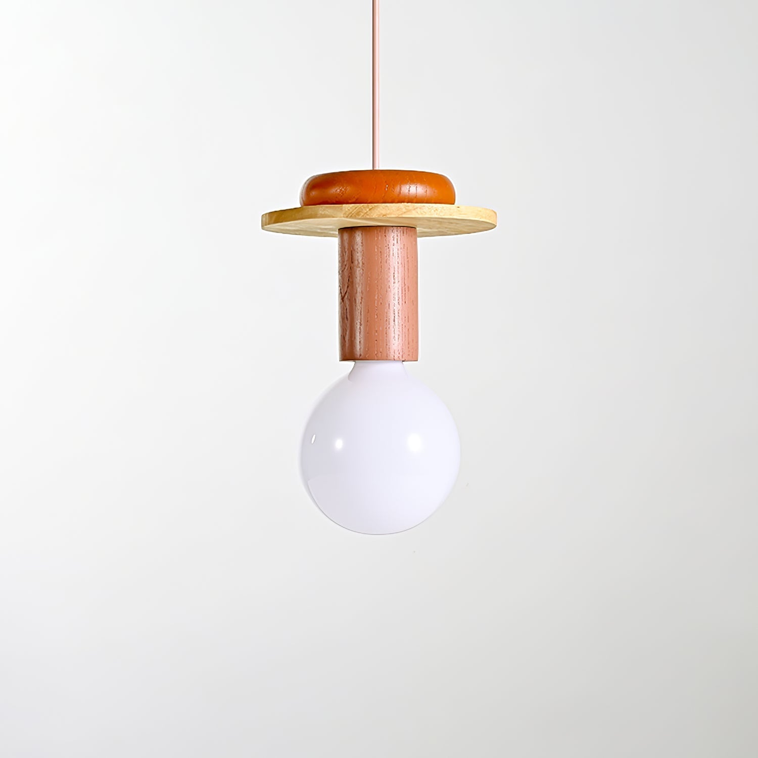 Gram Modern Wood Pendant Light-Neutral Decor