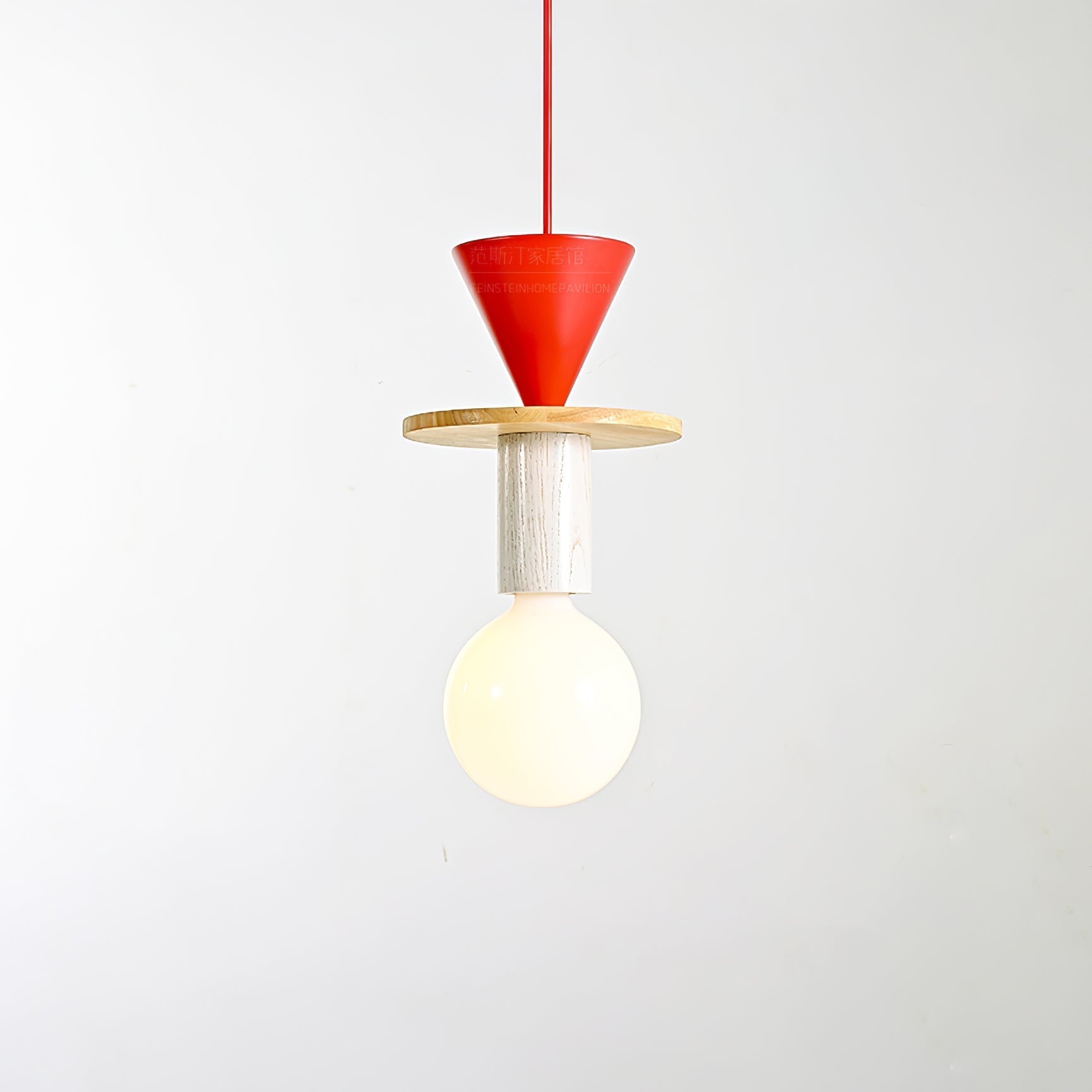 Gram Modern Wood Pendant Light-Neutral Decor