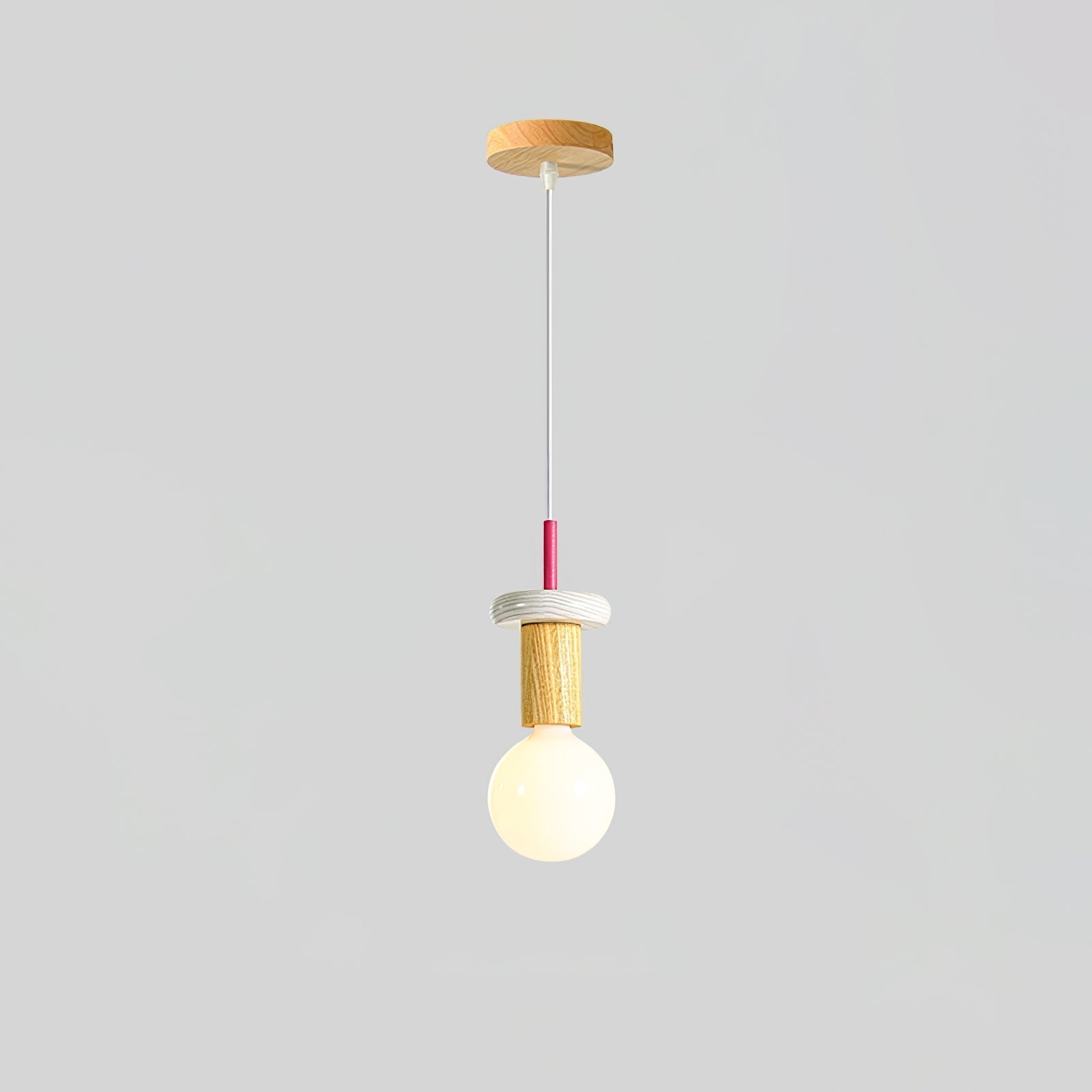 Gram Modern Wood Pendant Light-Neutral Decor