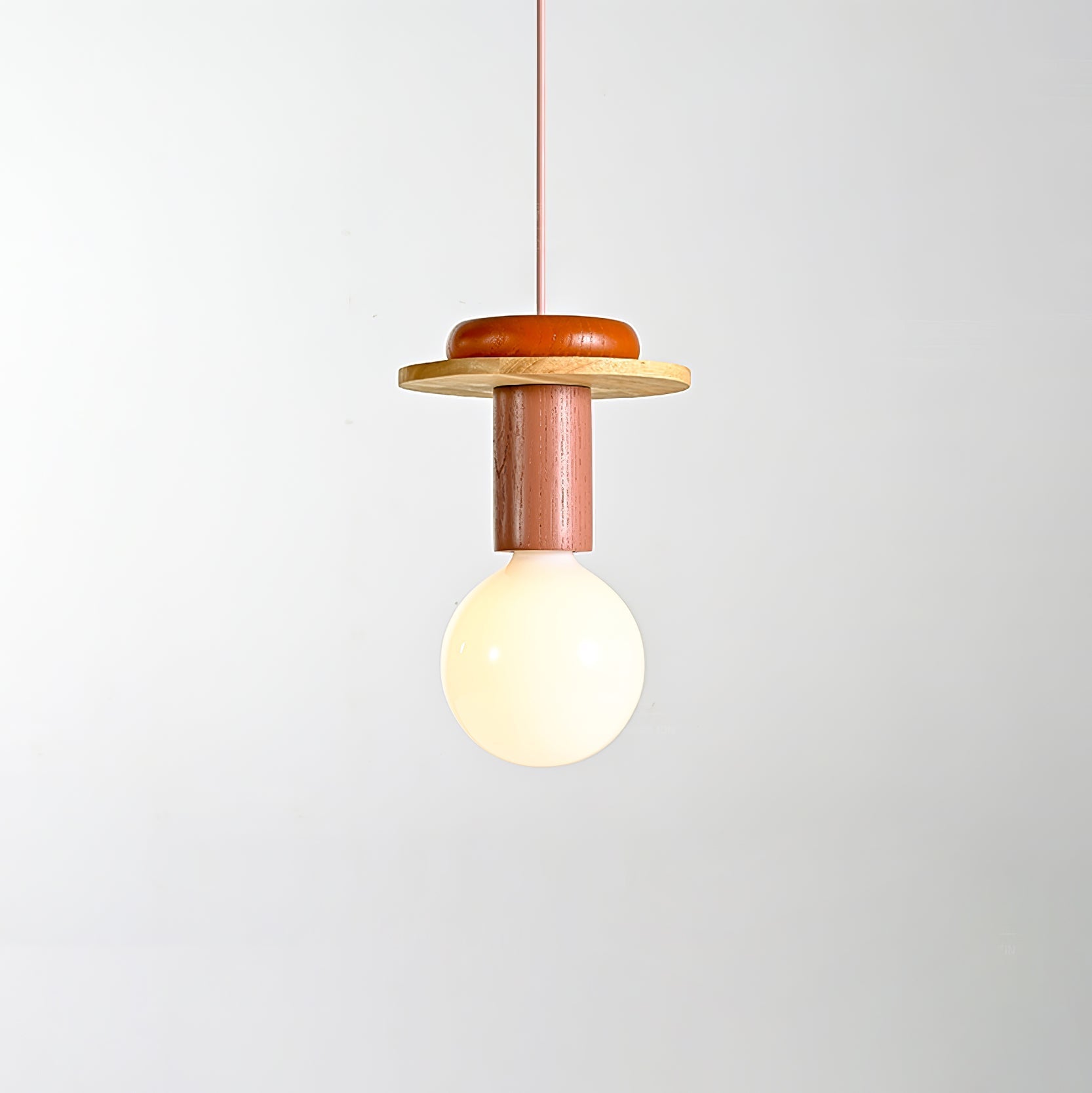Gram Modern Wood Pendant Light-Neutral Decor