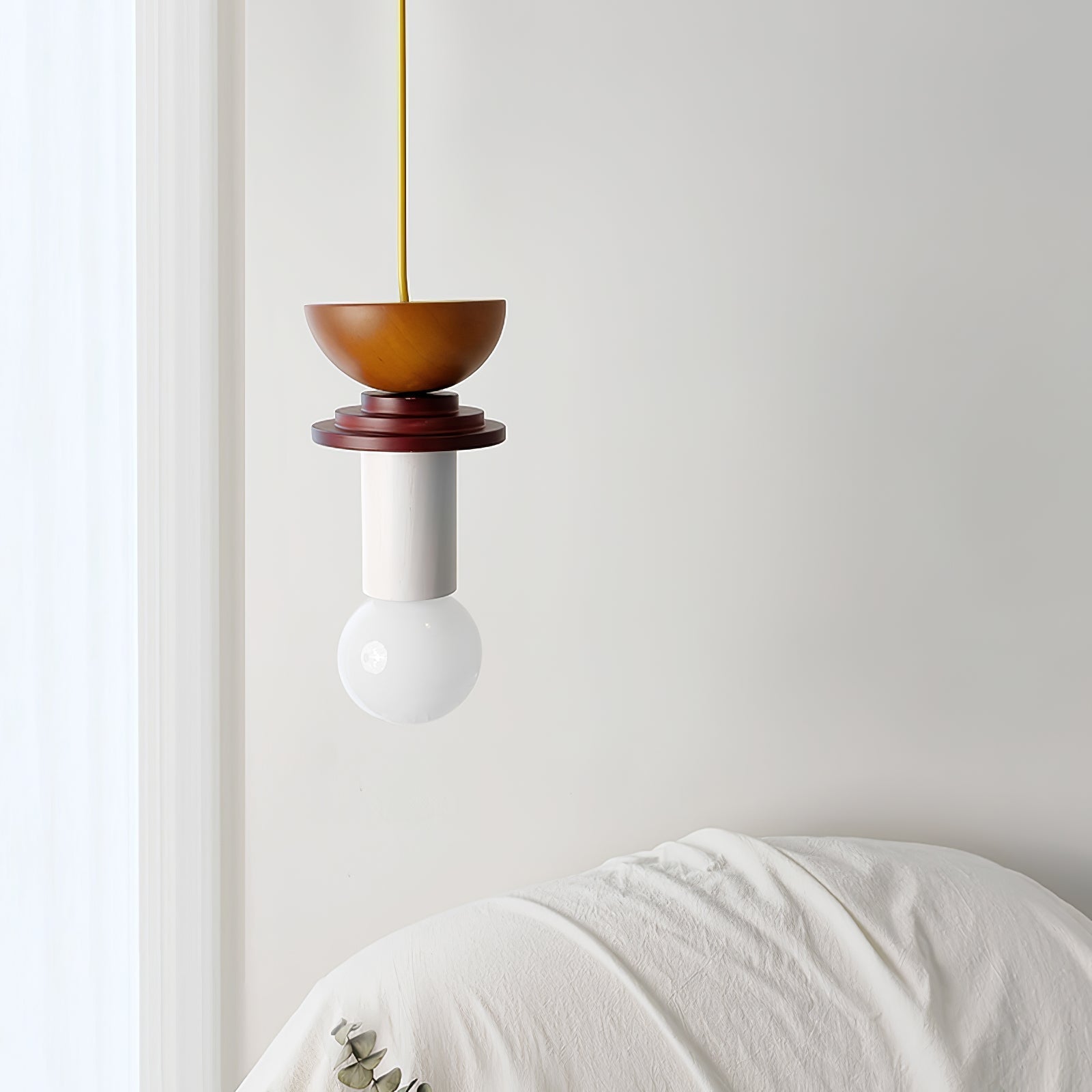 Gram Modern Wood Pendant Light-Neutral Decor