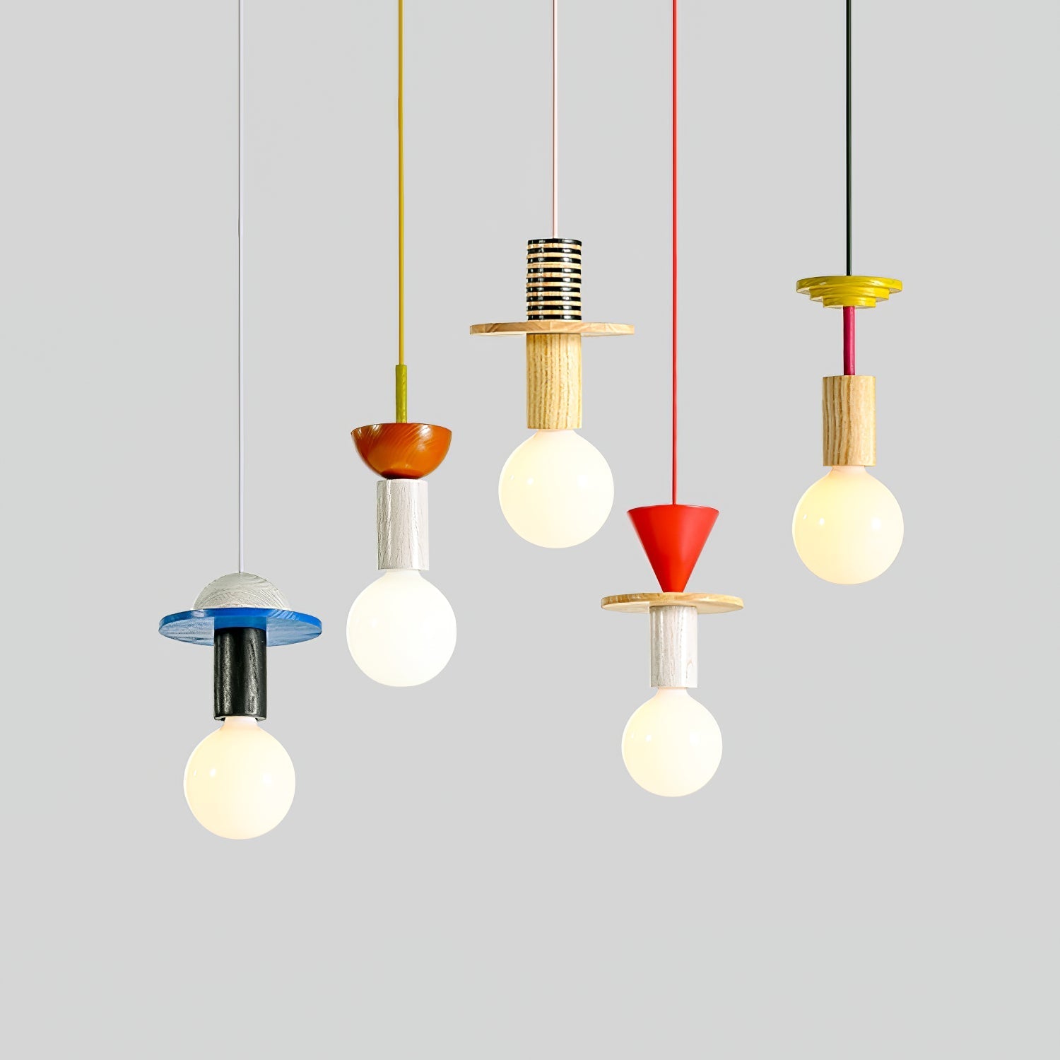 Gram Modern Wood Pendant Light-Neutral Decor