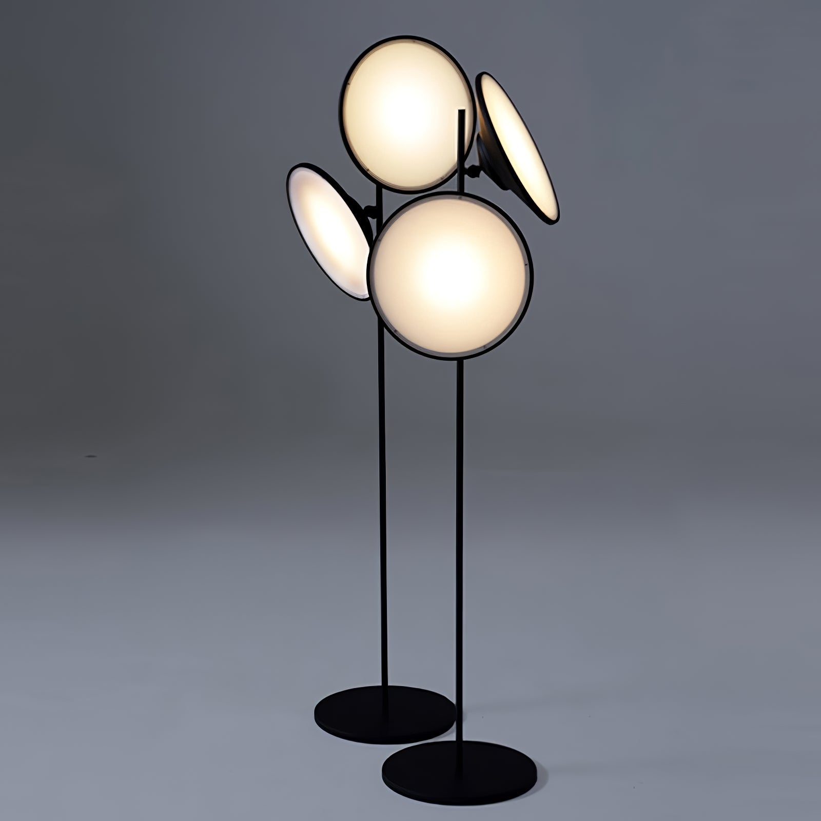 Eave Acrylic Artistic Floor Lamp-Neutral Decor