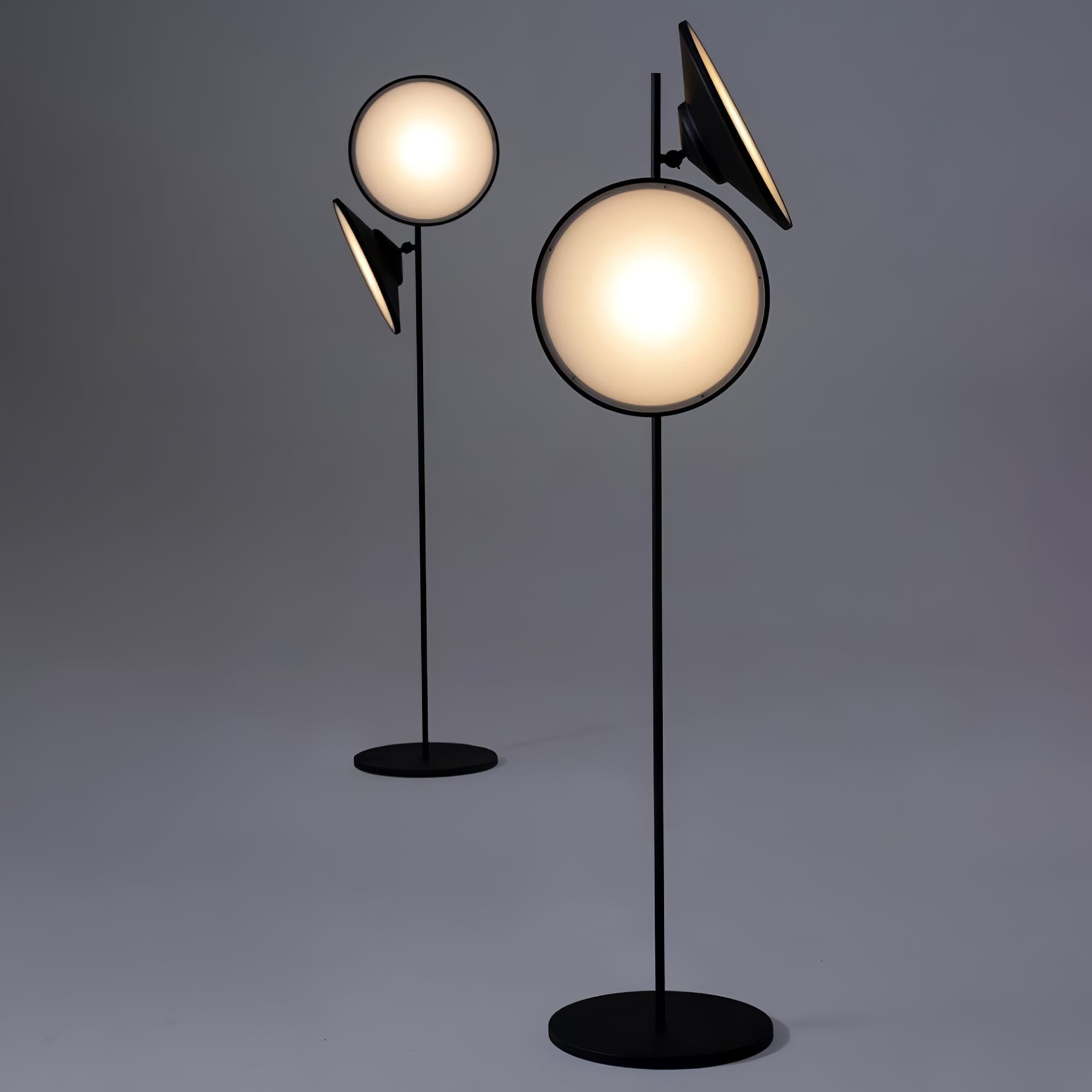 Eave Acrylic Artistic Floor Lamp-Neutral Decor