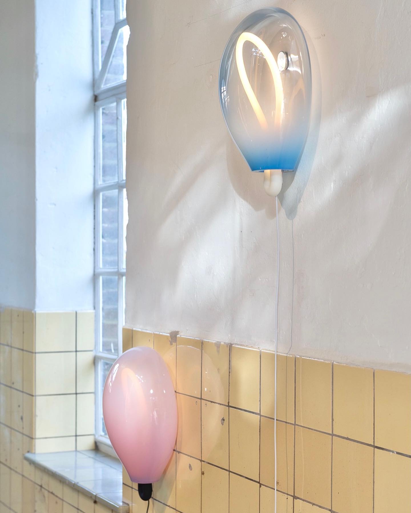 Lysolila Premium Nordic Art Glass Wall Light-Neutral Decor
